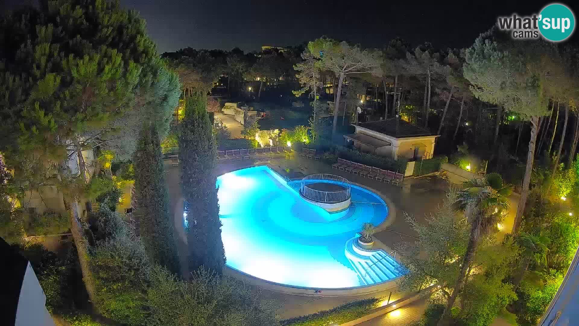 Villaggio Mare Blu pool LIVE webcam Bibione Pineda – Italy