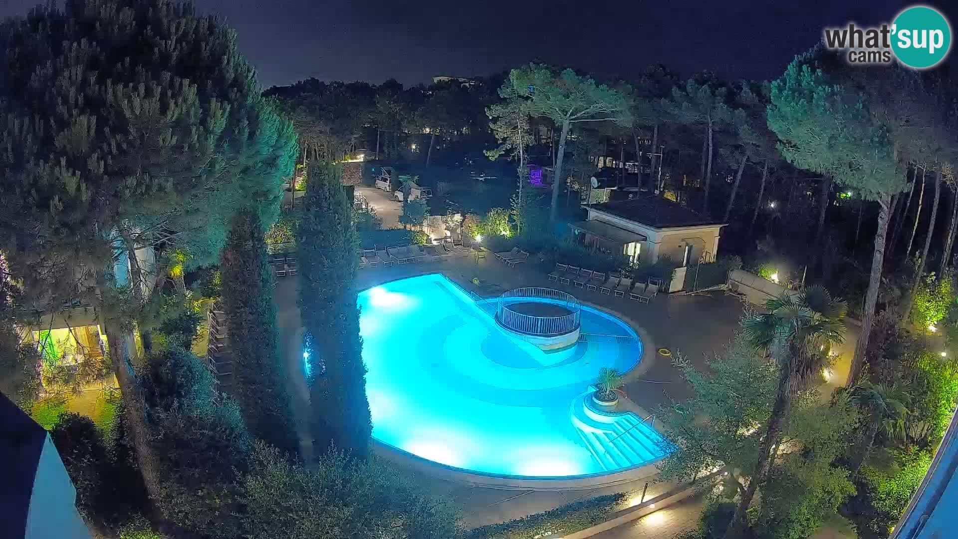 Villaggio Mare Blu pool LIVE webcam Bibione Pineda – Italy