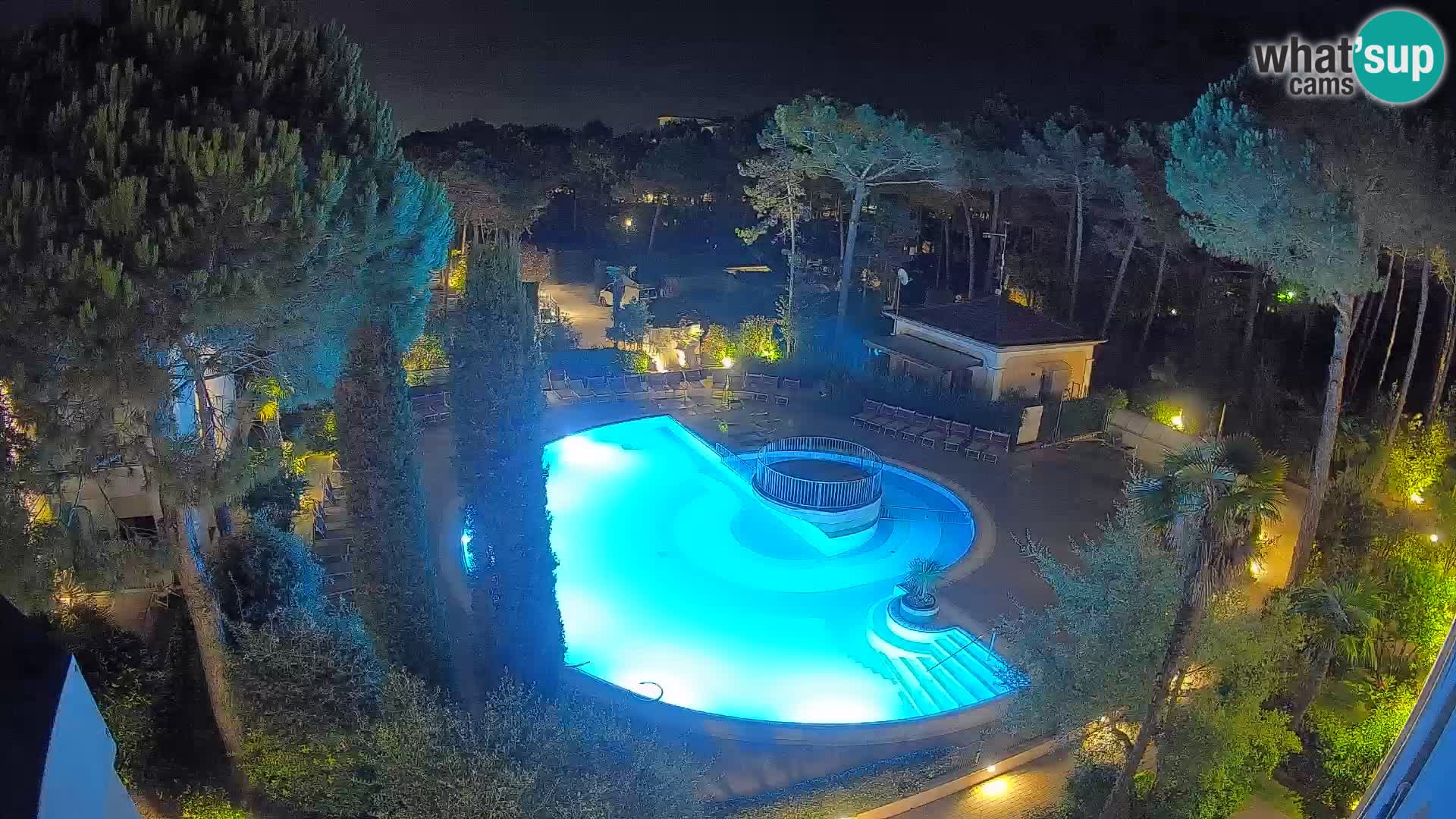 Villaggio Mare Blu pool LIVE webcam Bibione Pineda – Italy