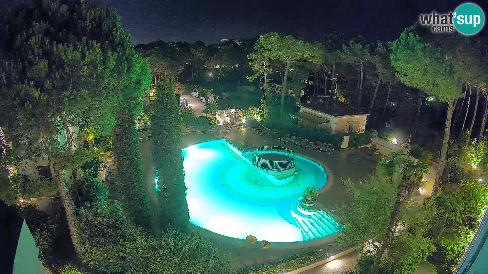 Villaggio Mare Blu pool LIVE webcam Bibione Pineda – Italy