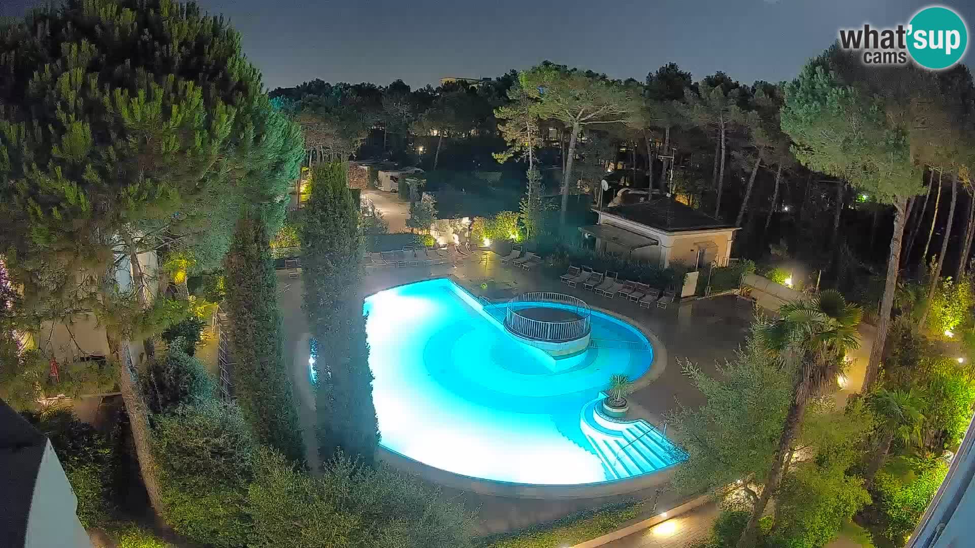 Villaggio Mare Blu pool LIVE webcam Bibione Pineda – Italy