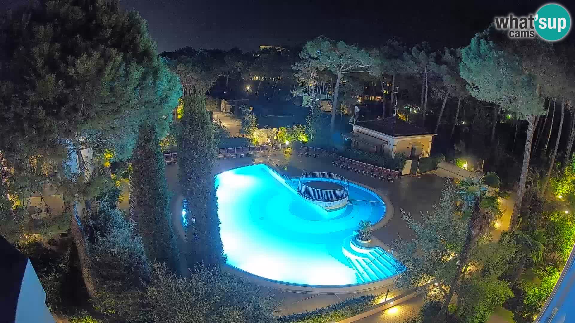 Villaggio Mare Blu pool LIVE webcam Bibione Pineda – Italy