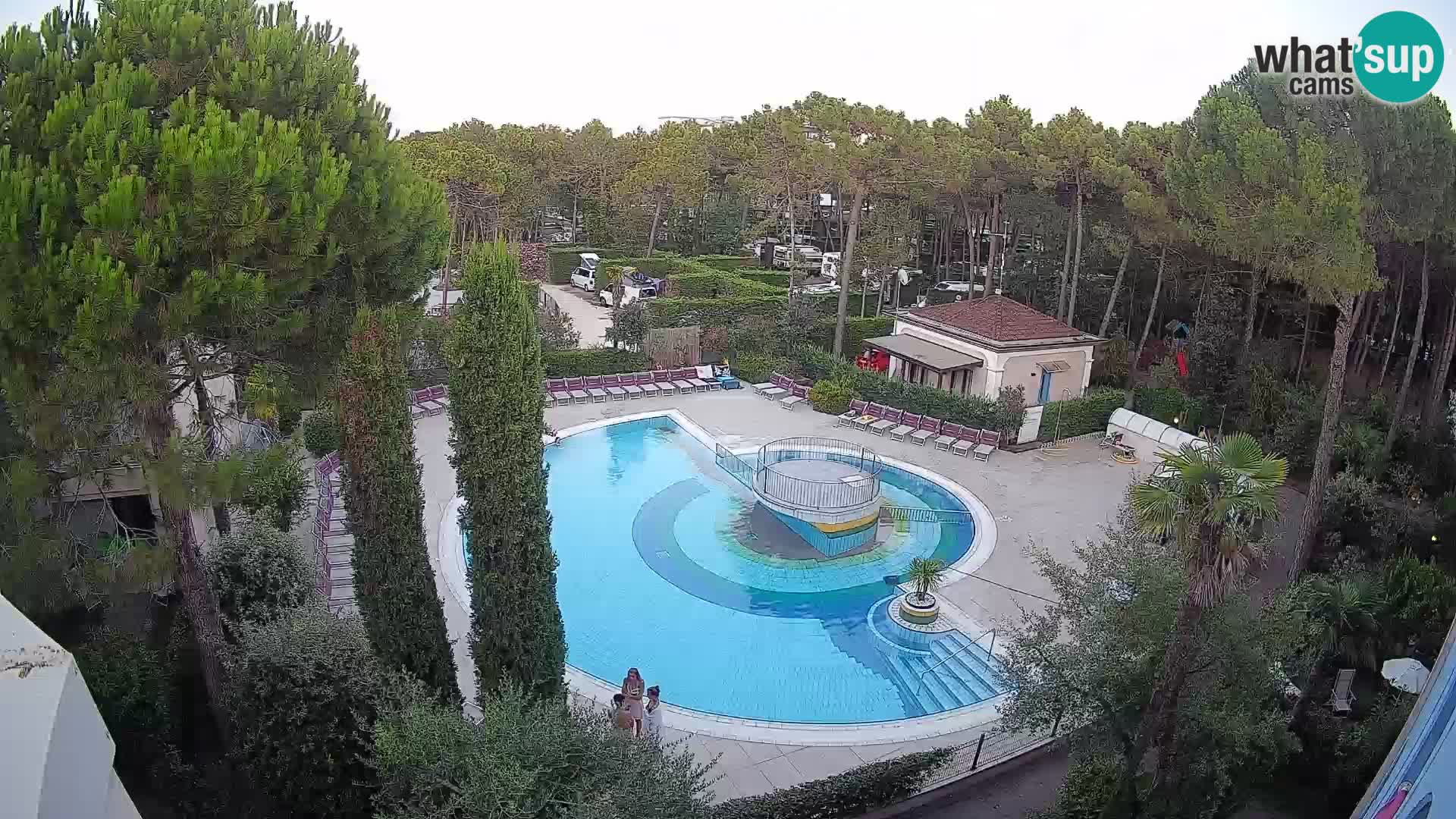Villaggio Mare Blu Pool LIVE-Webcam Bibione Pineda – Italien