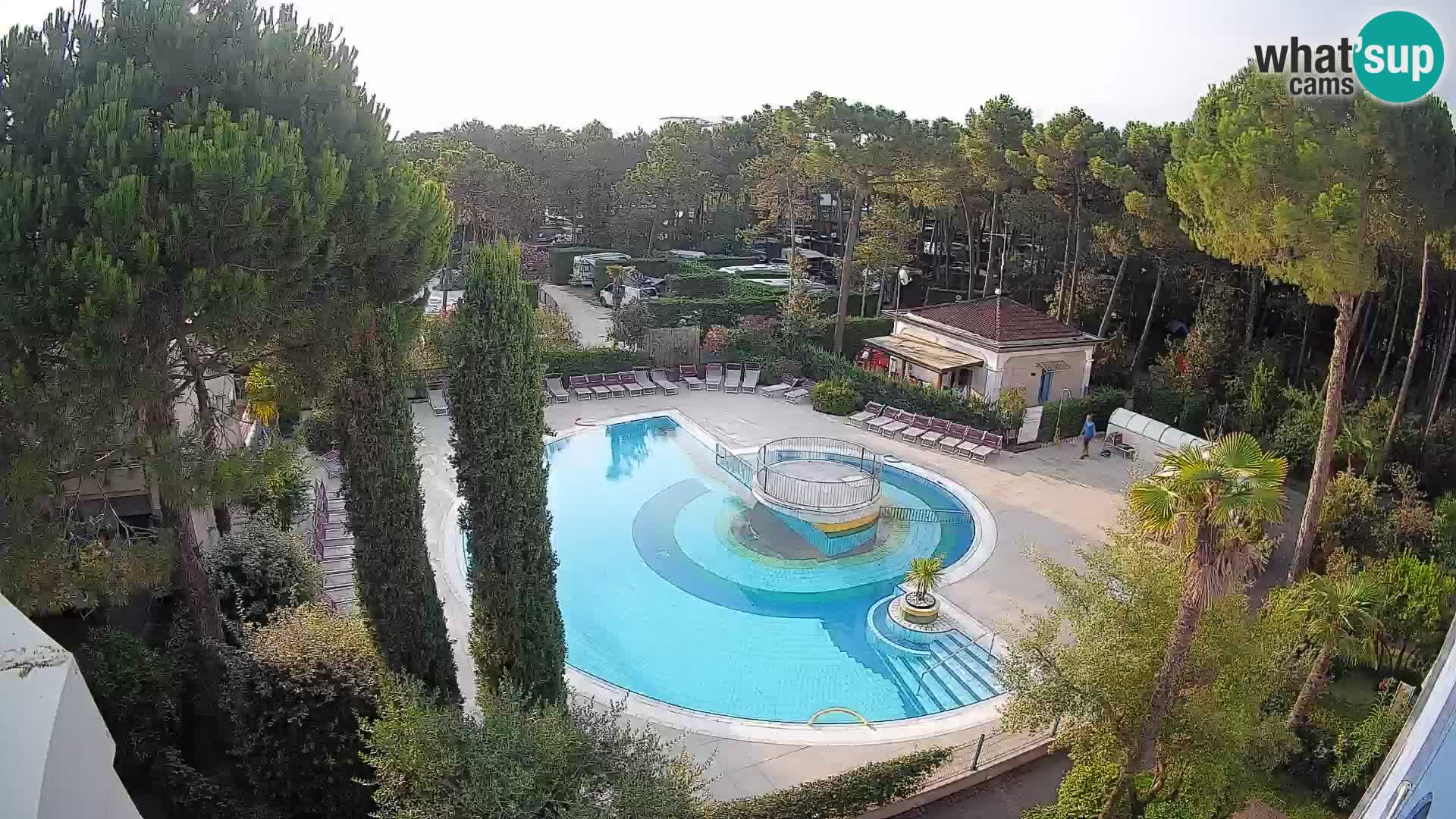 Villaggio Mare Blu pool LIVE webcam Bibione Pineda – Italy