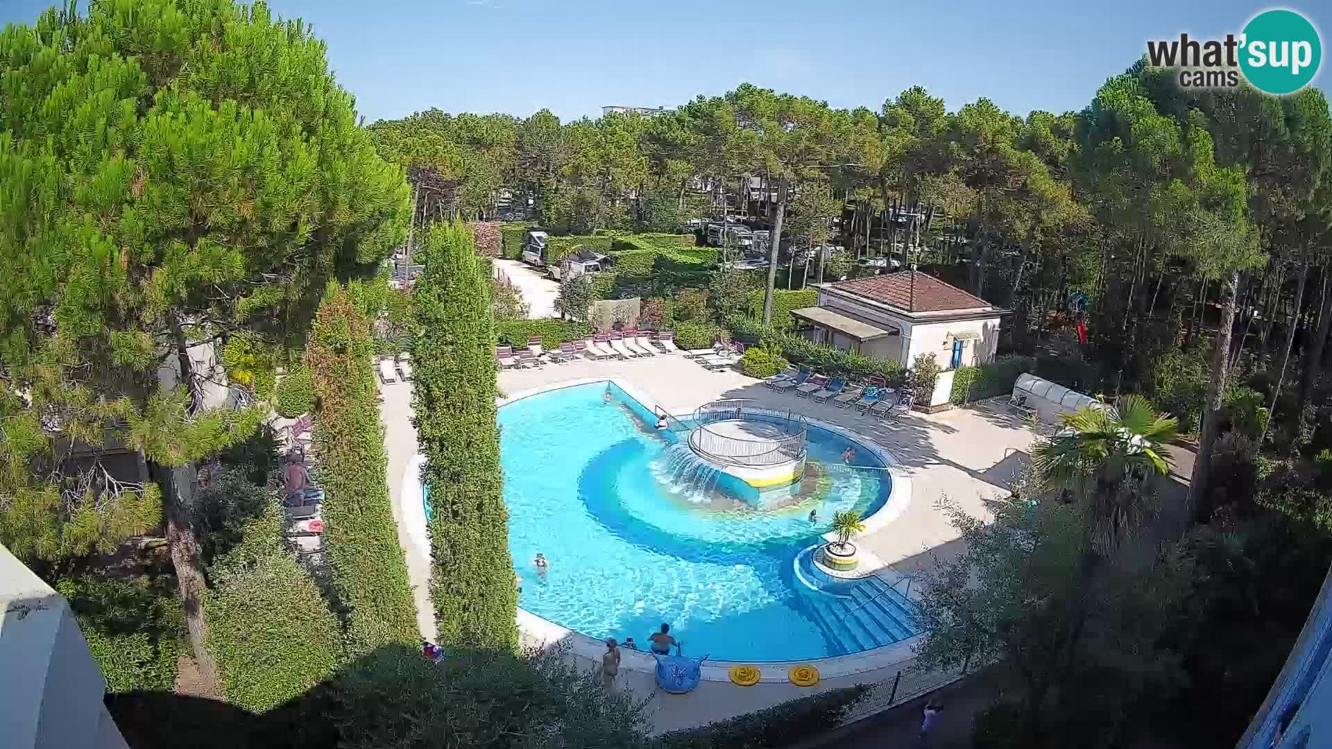 Villaggio Mare Blu Pool LIVE-Webcam Bibione Pineda – Italien