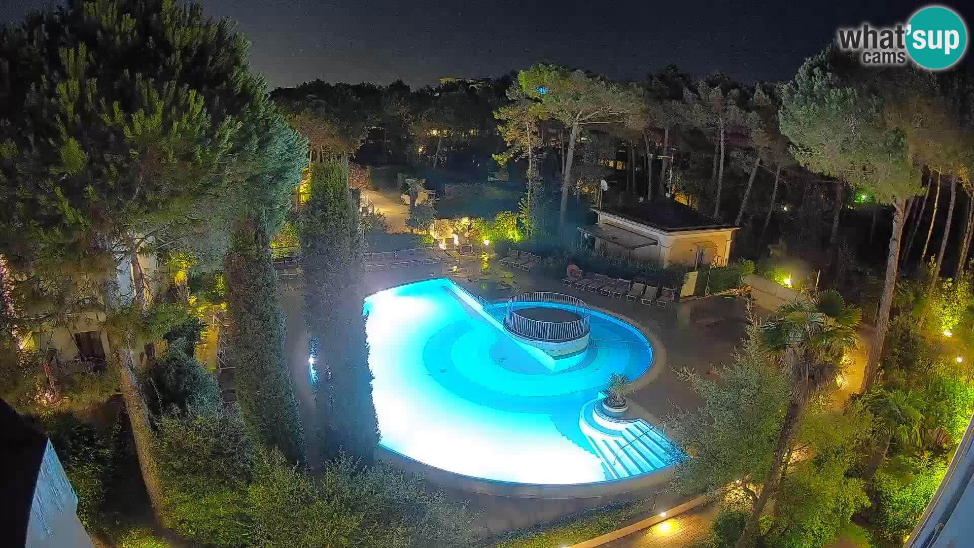 Piscina Villaggio Mare Blu webcam LIVE Bibione Pineda – Italia