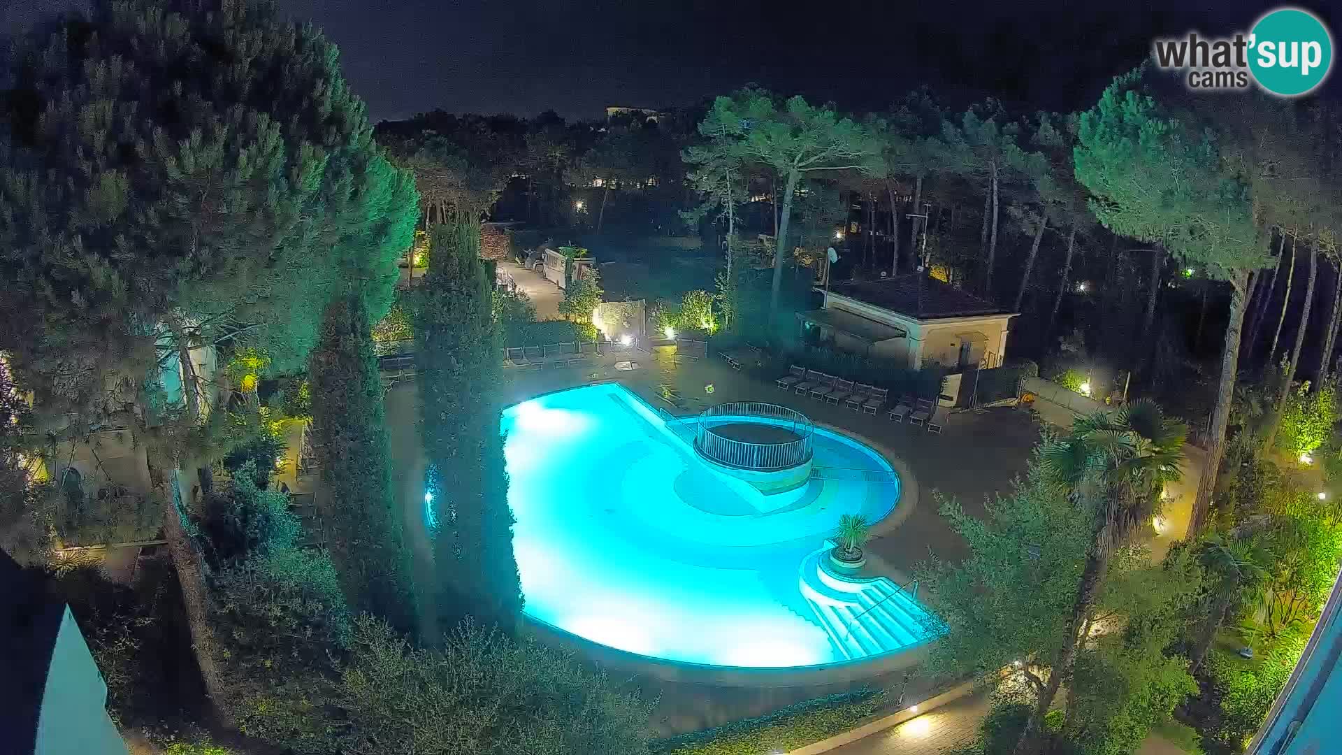 Villaggio Mare Blu pool LIVE webcam Bibione Pineda – Italy