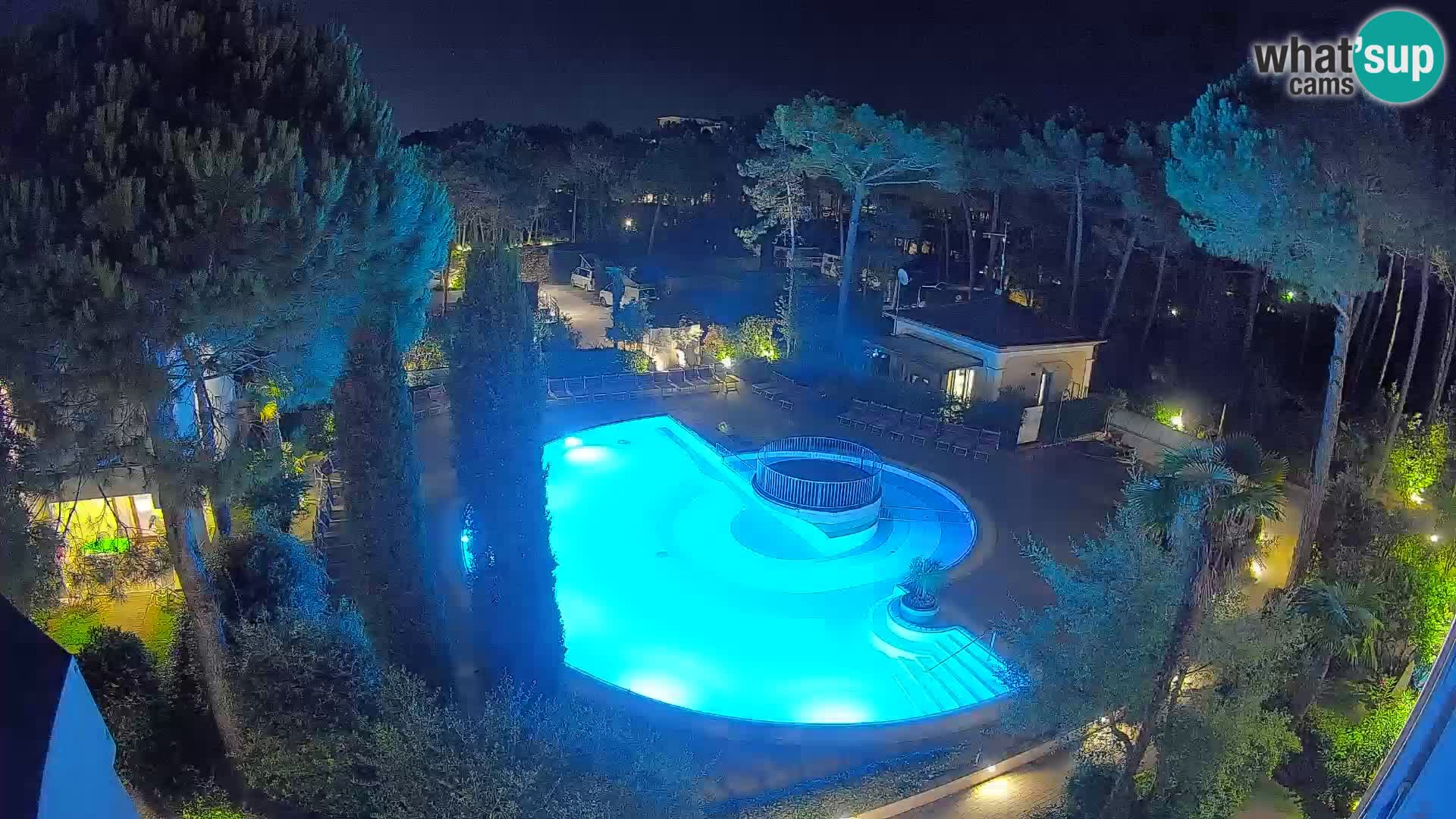 Piscina Villaggio Mare Blu webcam LIVE Bibione Pineda – Italia