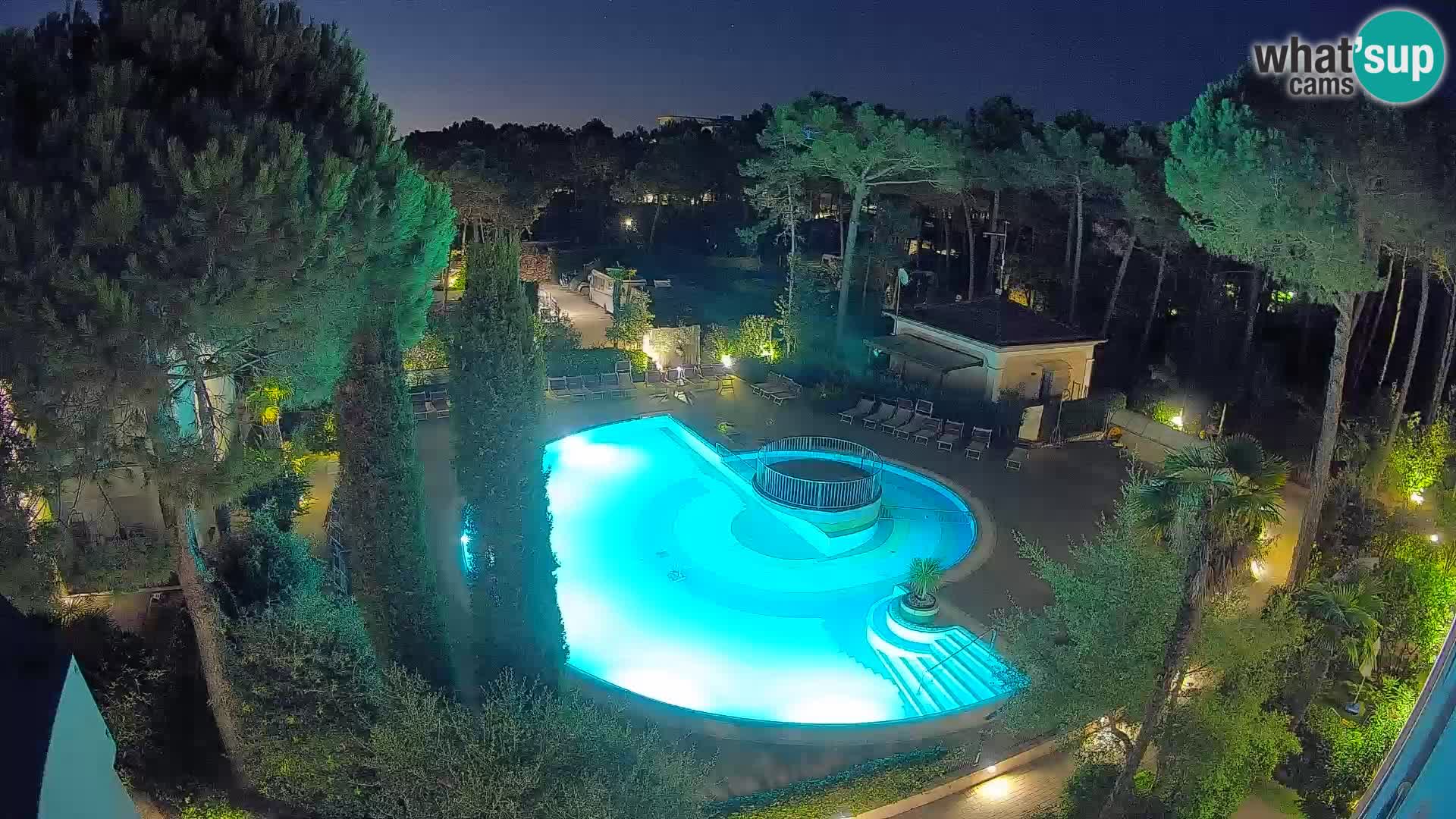 Piscina Villaggio Mare Blu webcam LIVE Bibione Pineda – Italia