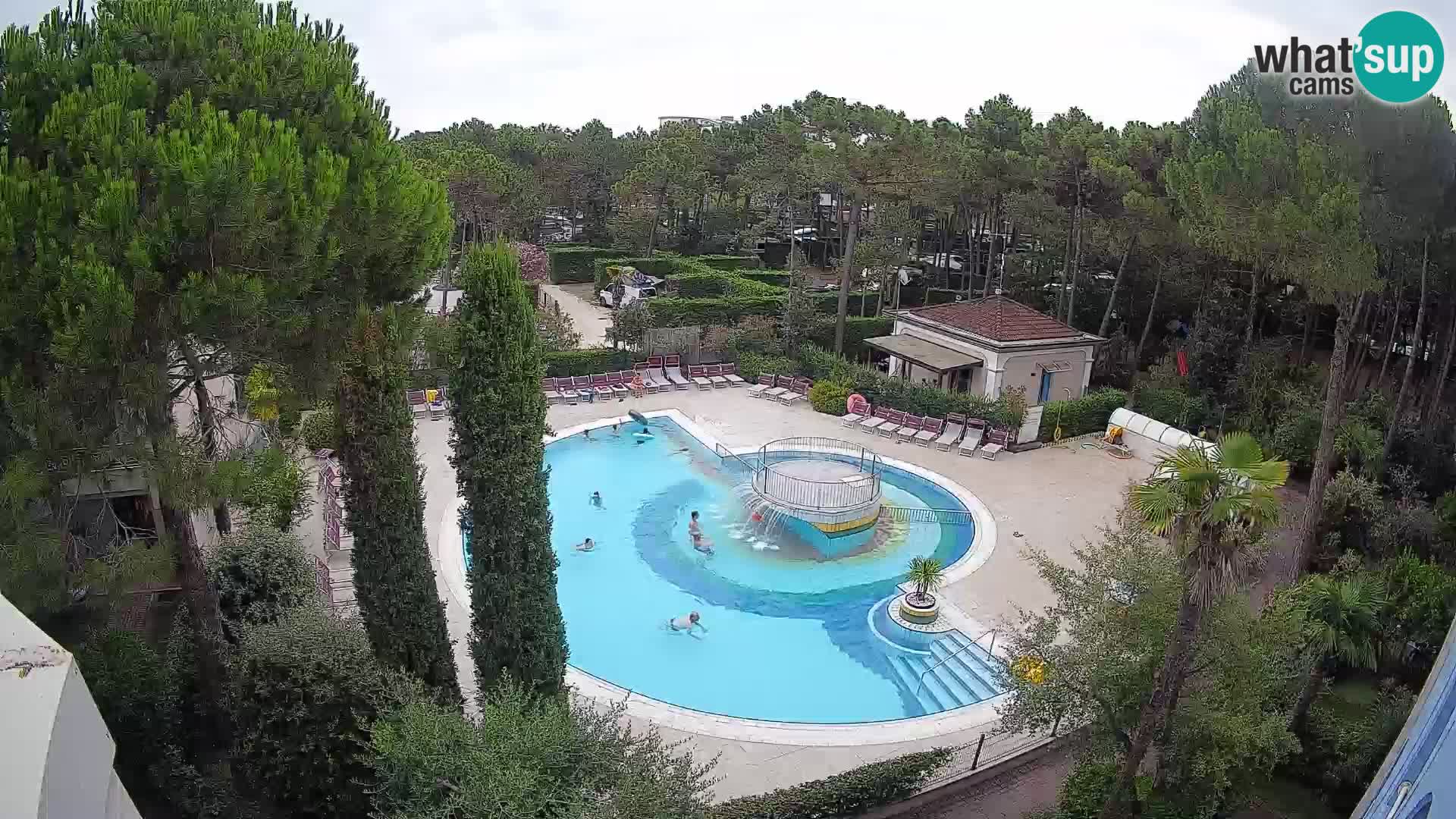 Villaggio Mare Blu Pool LIVE-Webcam Bibione Pineda – Italien