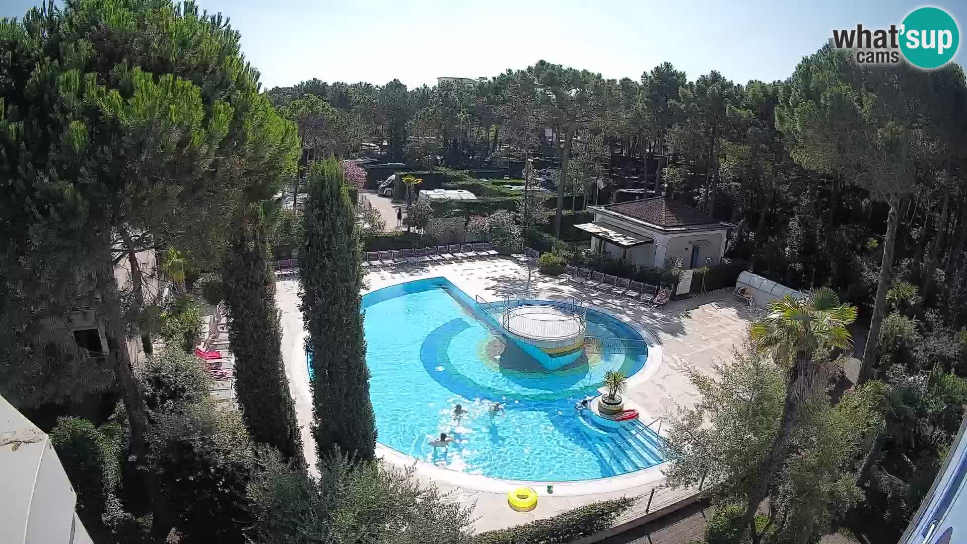 Villaggio Mare Blu Pool LIVE-Webcam Bibione Pineda – Italien