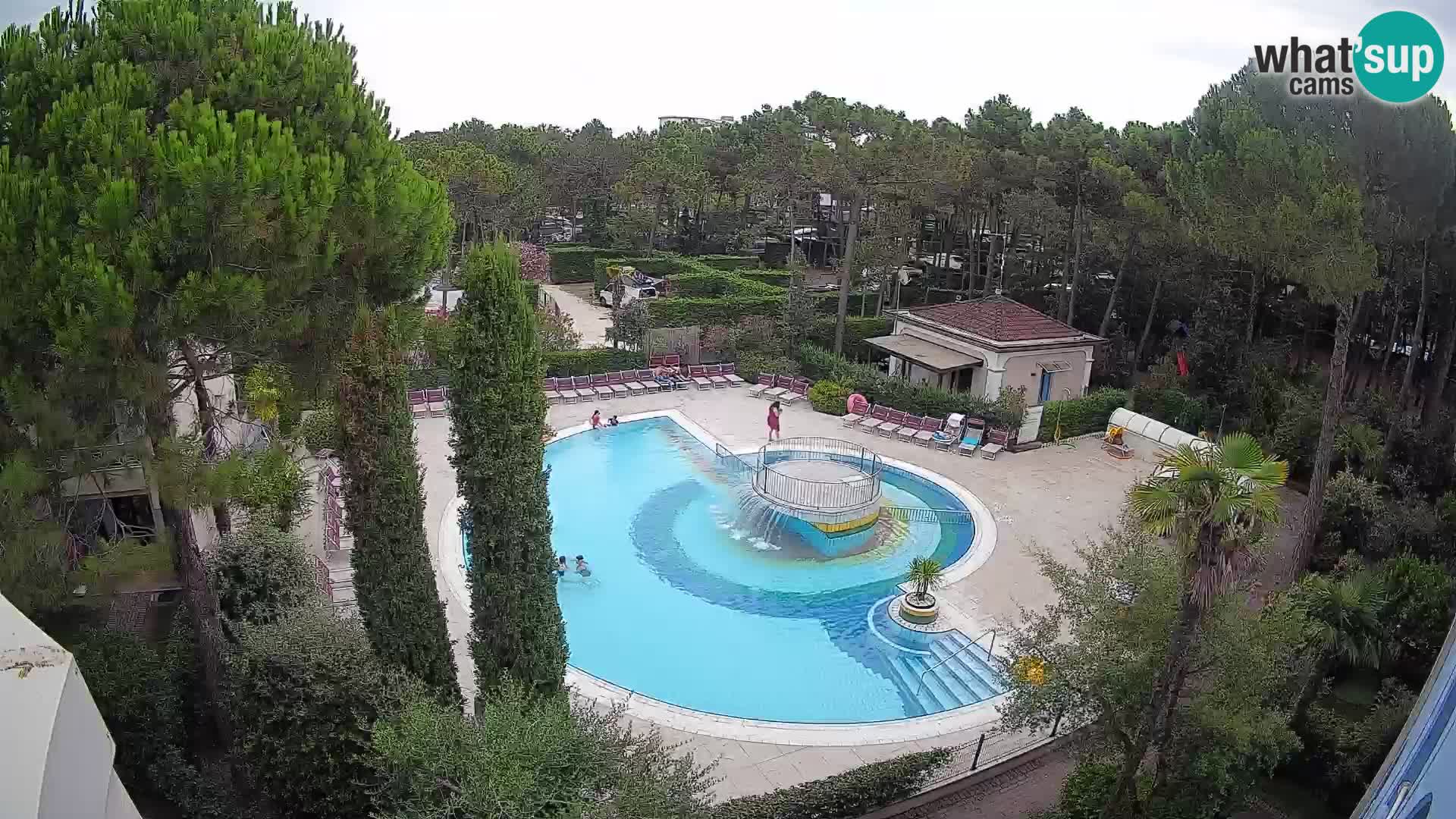 Villaggio Mare Blu Pool LIVE-Webcam Bibione Pineda – Italien