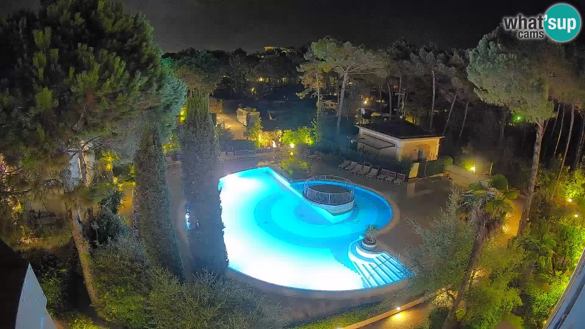 Villaggio Mare Blu pool LIVE webcam Bibione Pineda – Italy