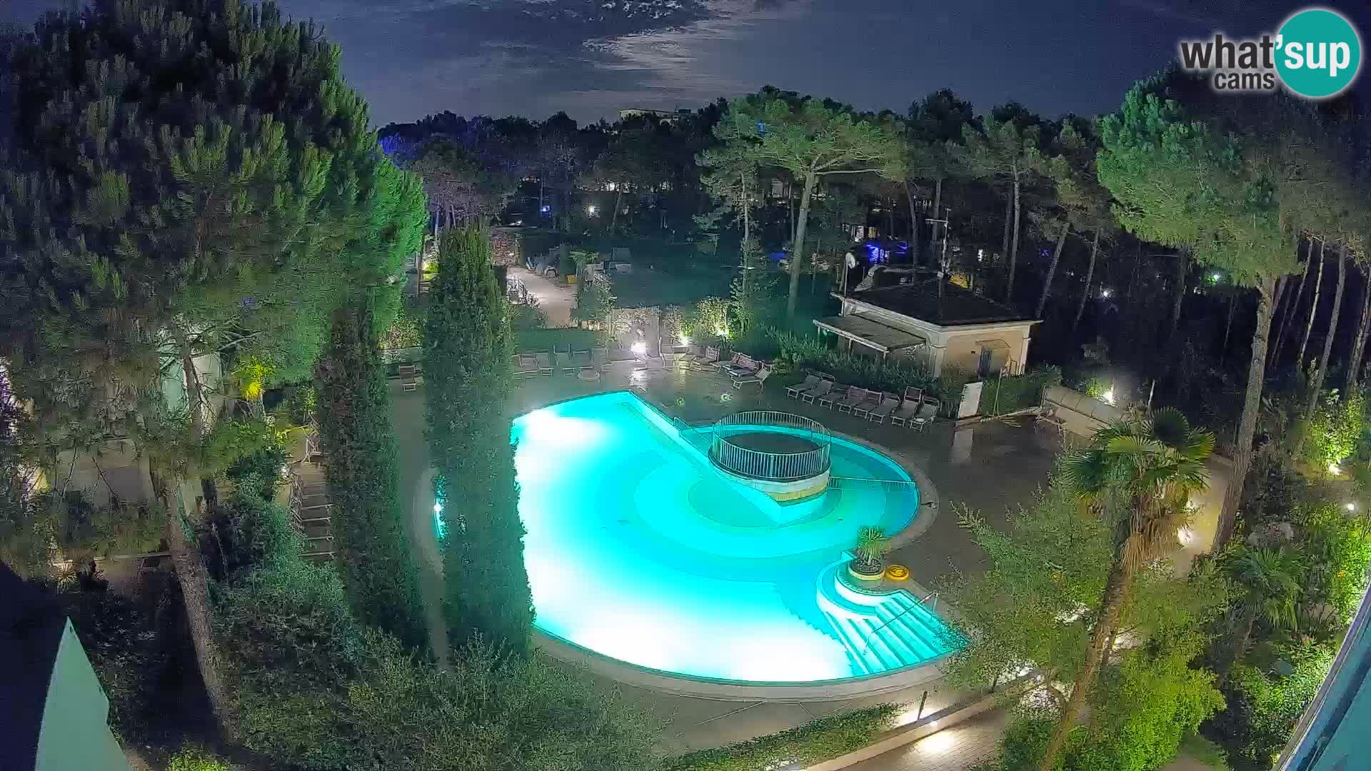 Villaggio Mare Blu pool LIVE webcam Bibione Pineda – Italy