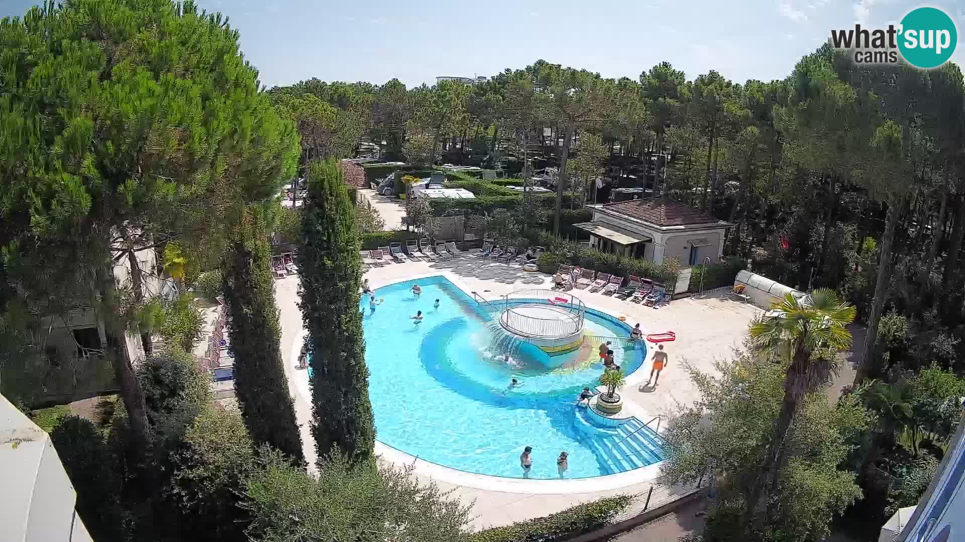 Villaggio Mare Blu Pool LIVE-Webcam Bibione Pineda – Italien