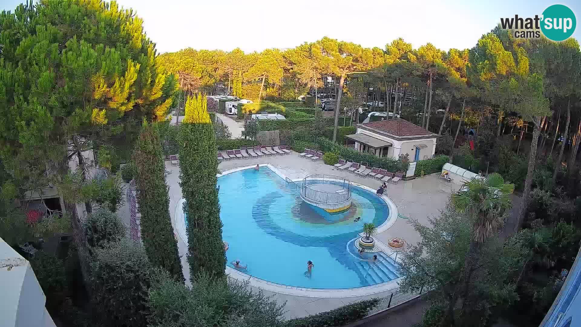 Villaggio Mare Blu Pool LIVE-Webcam Bibione Pineda – Italien