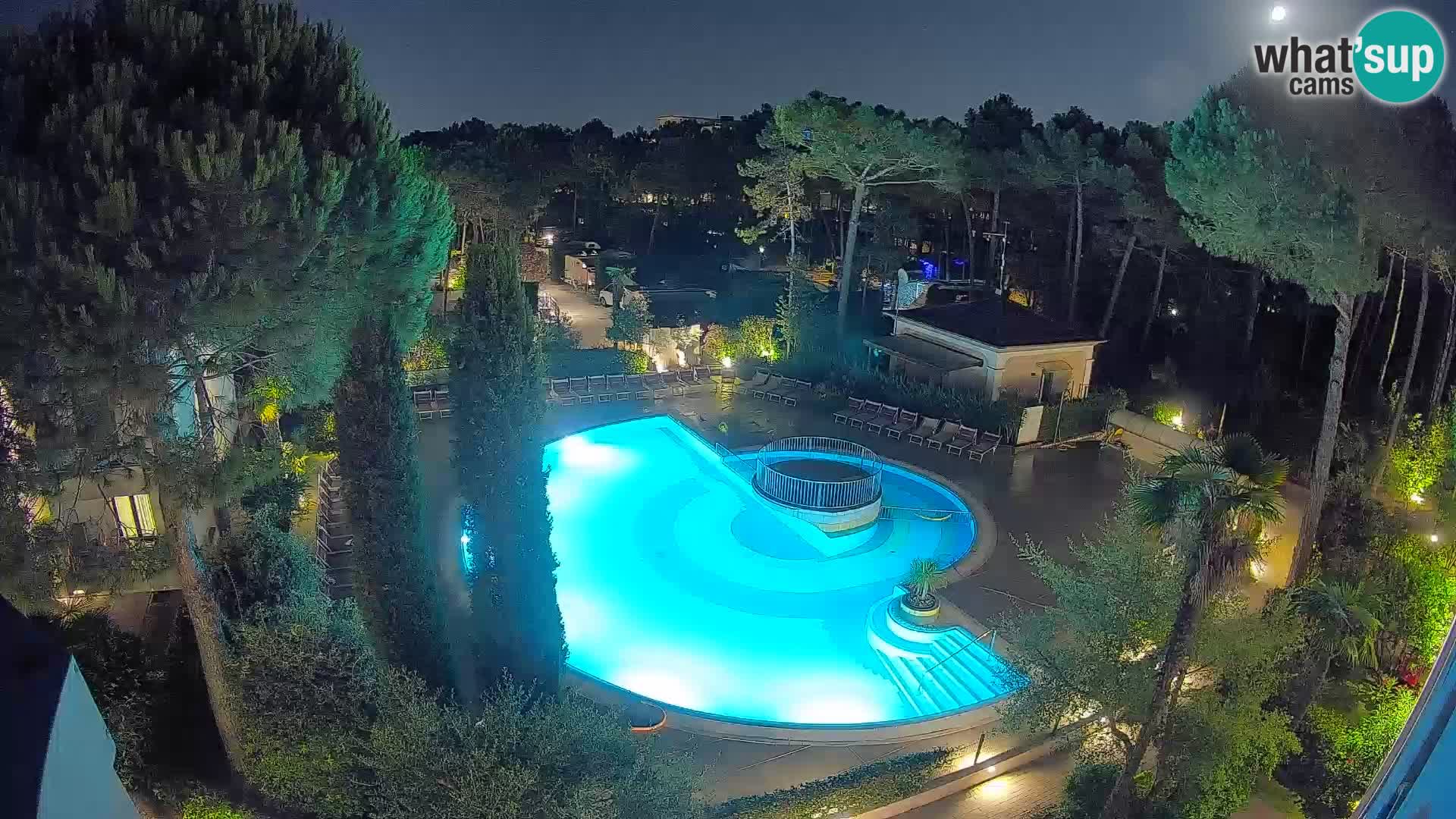 Villaggio Mare Blu pool LIVE webcam Bibione Pineda – Italy