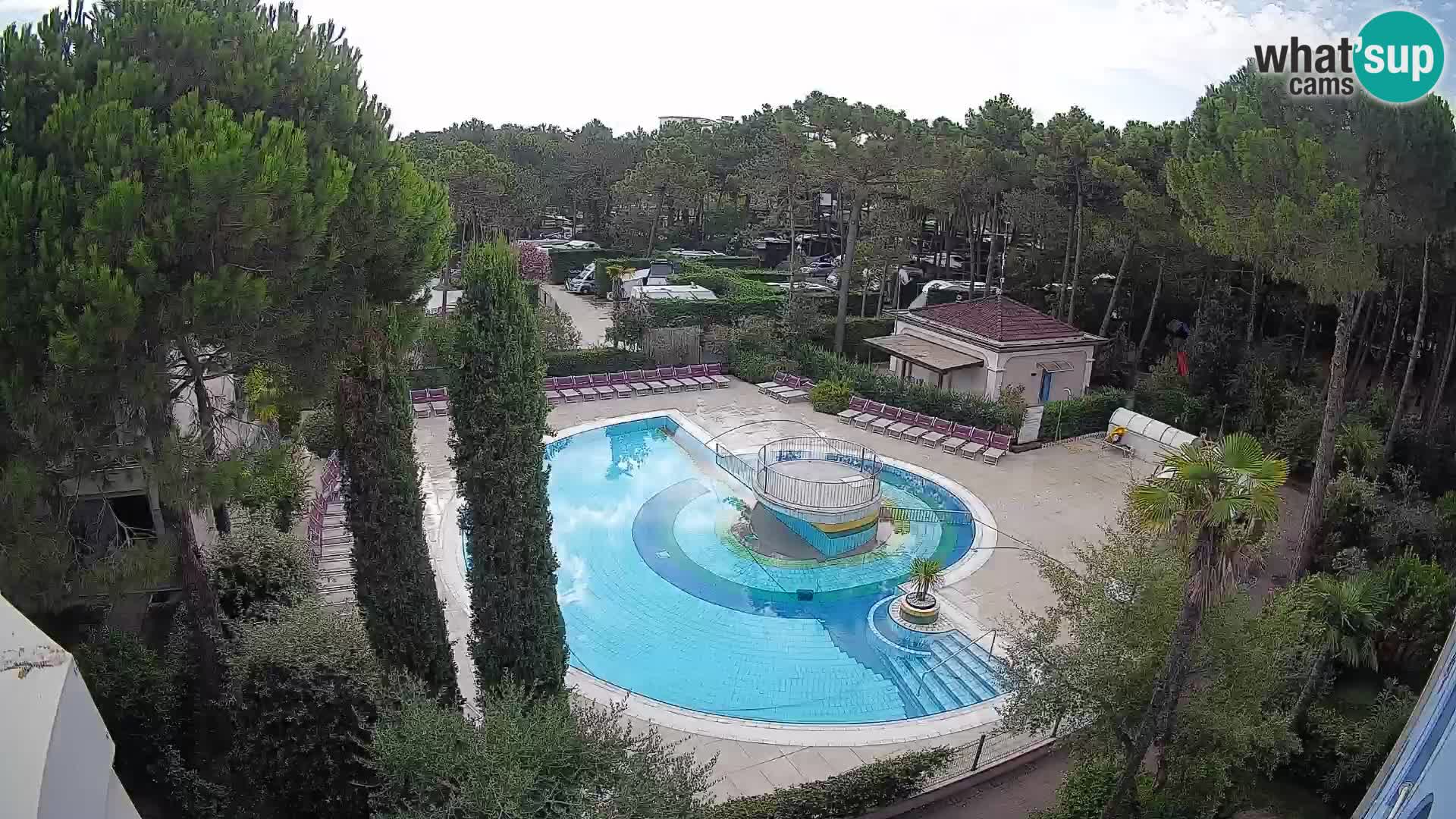 Villaggio Mare Blu Pool LIVE-Webcam Bibione Pineda – Italien