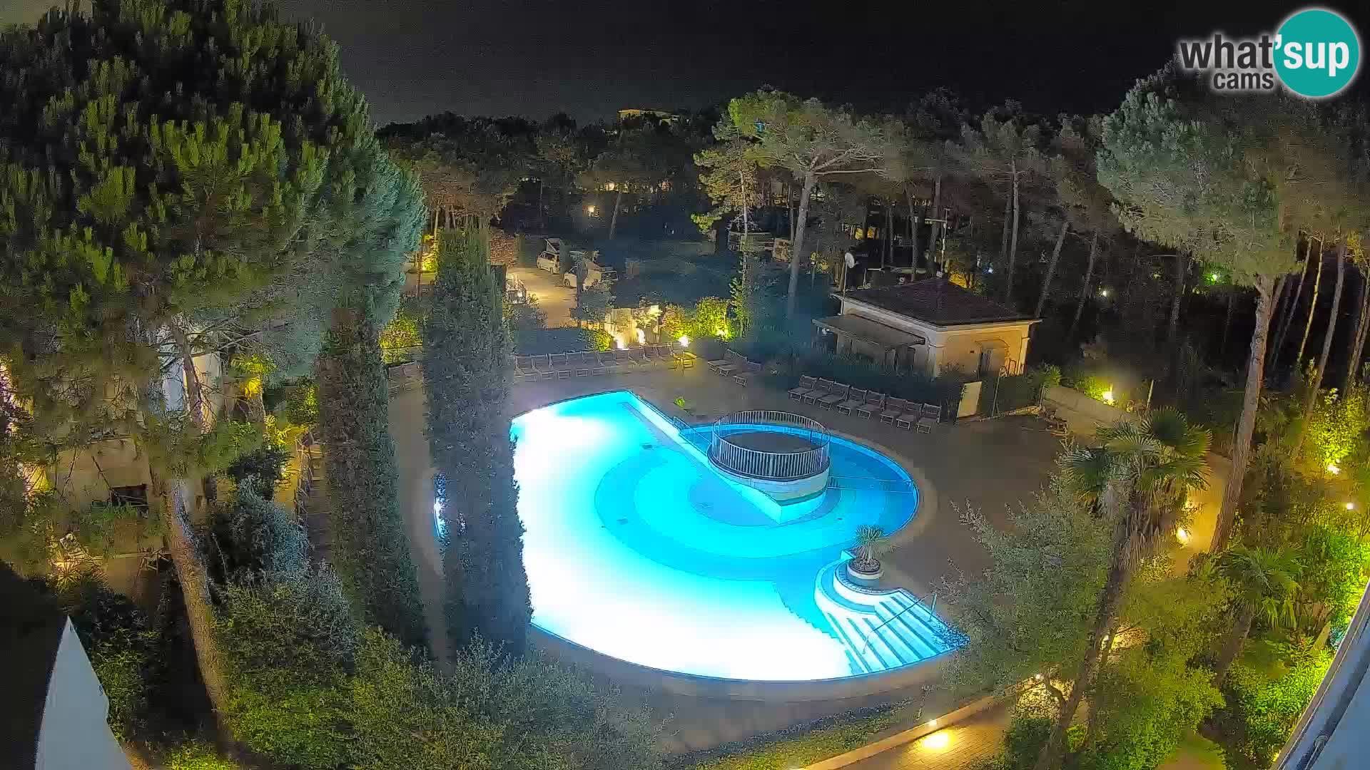 Villaggio Mare Blu pool LIVE webcam Bibione Pineda – Italy