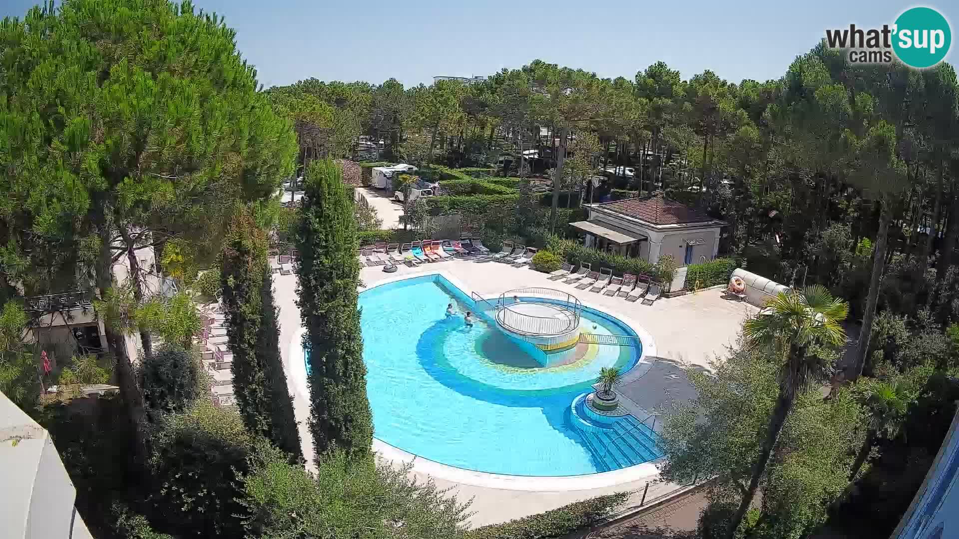 Villaggio Mare Blu Pool LIVE-Webcam Bibione Pineda – Italien