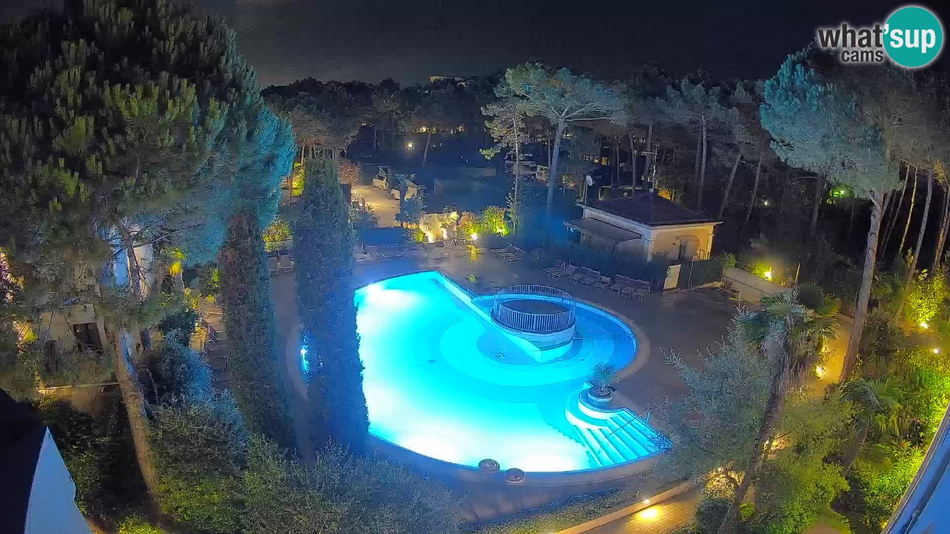 Piscina Villaggio Mare Blu webcam LIVE Bibione Pineda – Italia