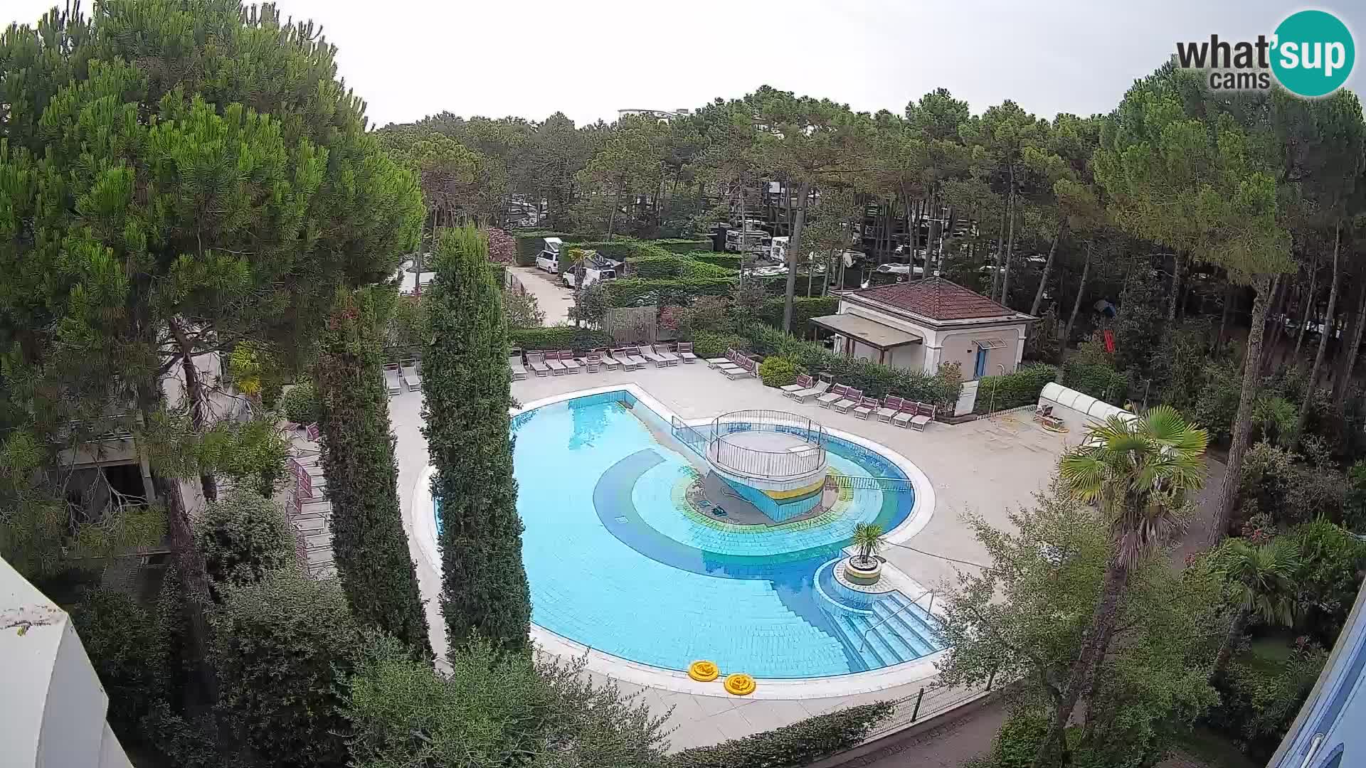 Villaggio Mare Blu Pool LIVE-Webcam Bibione Pineda – Italien