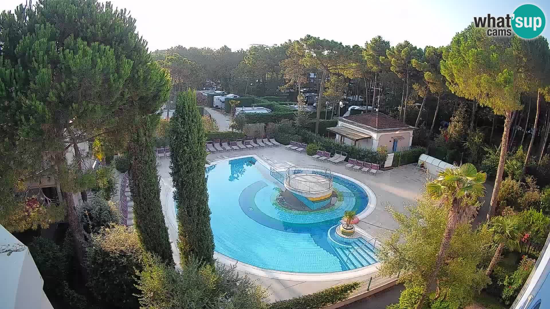 Villaggio Mare Blu pool LIVE webcam Bibione Pineda – Italy