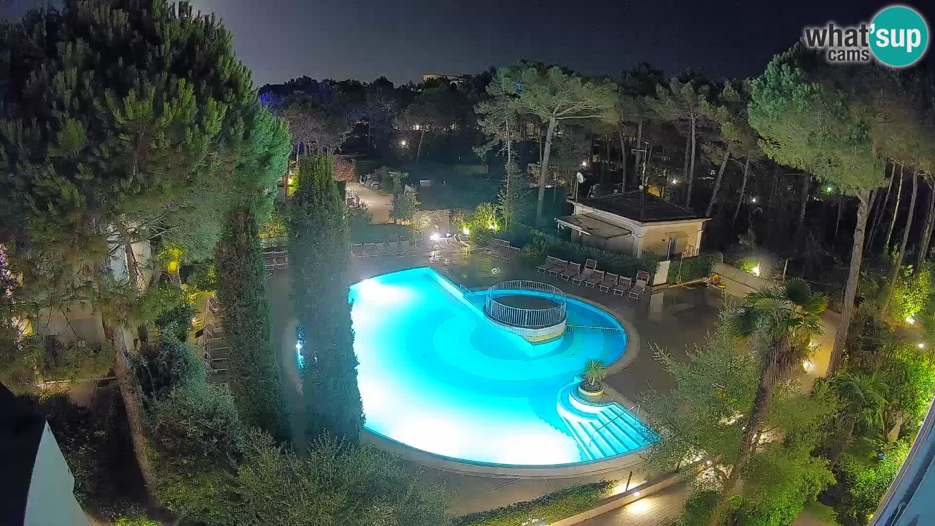 Piscina Villaggio Mare Blu EN VIVO webcam Bibione Pineda – Italia