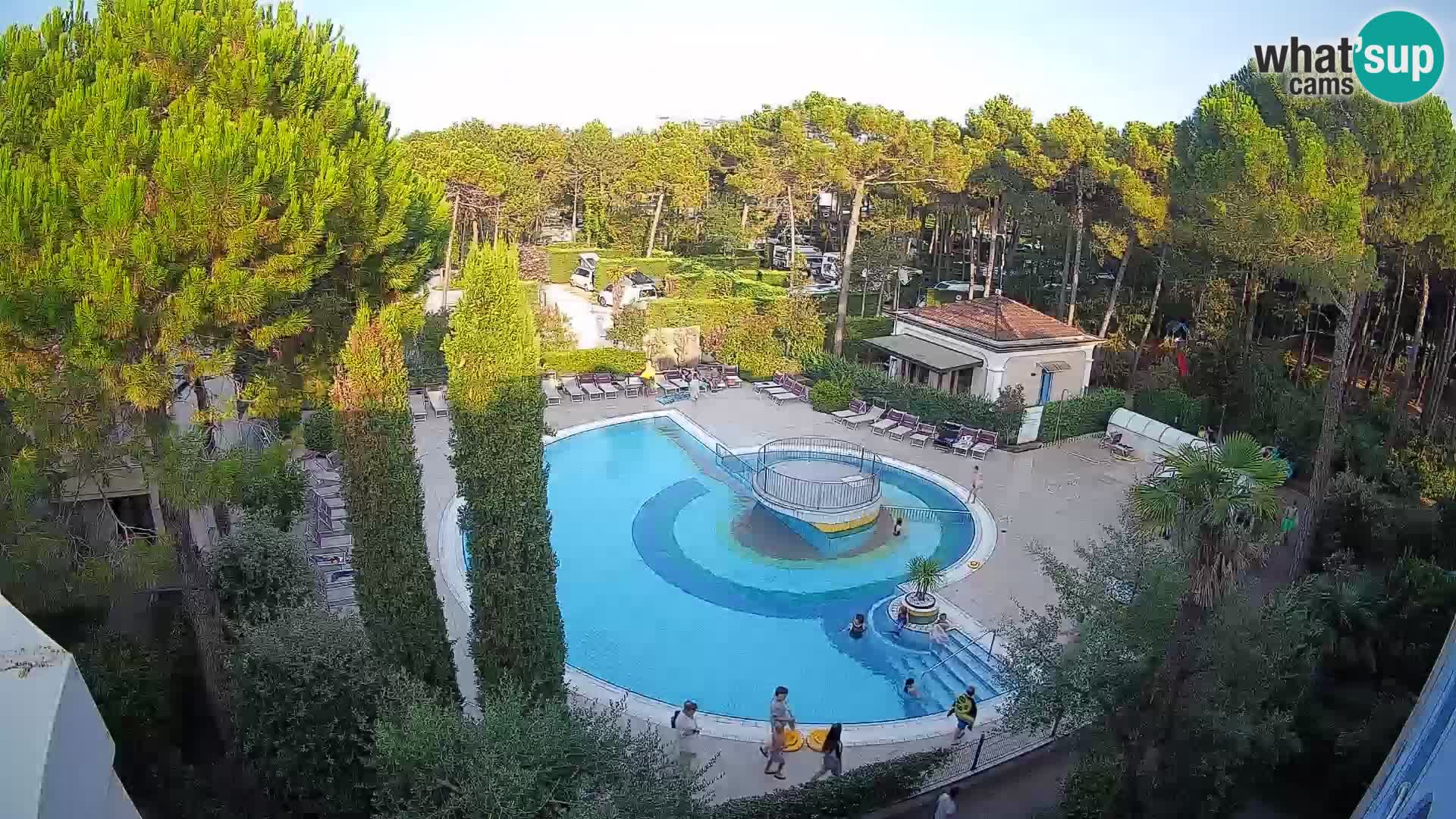 Villaggio Mare Blu Pool LIVE-Webcam Bibione Pineda – Italien