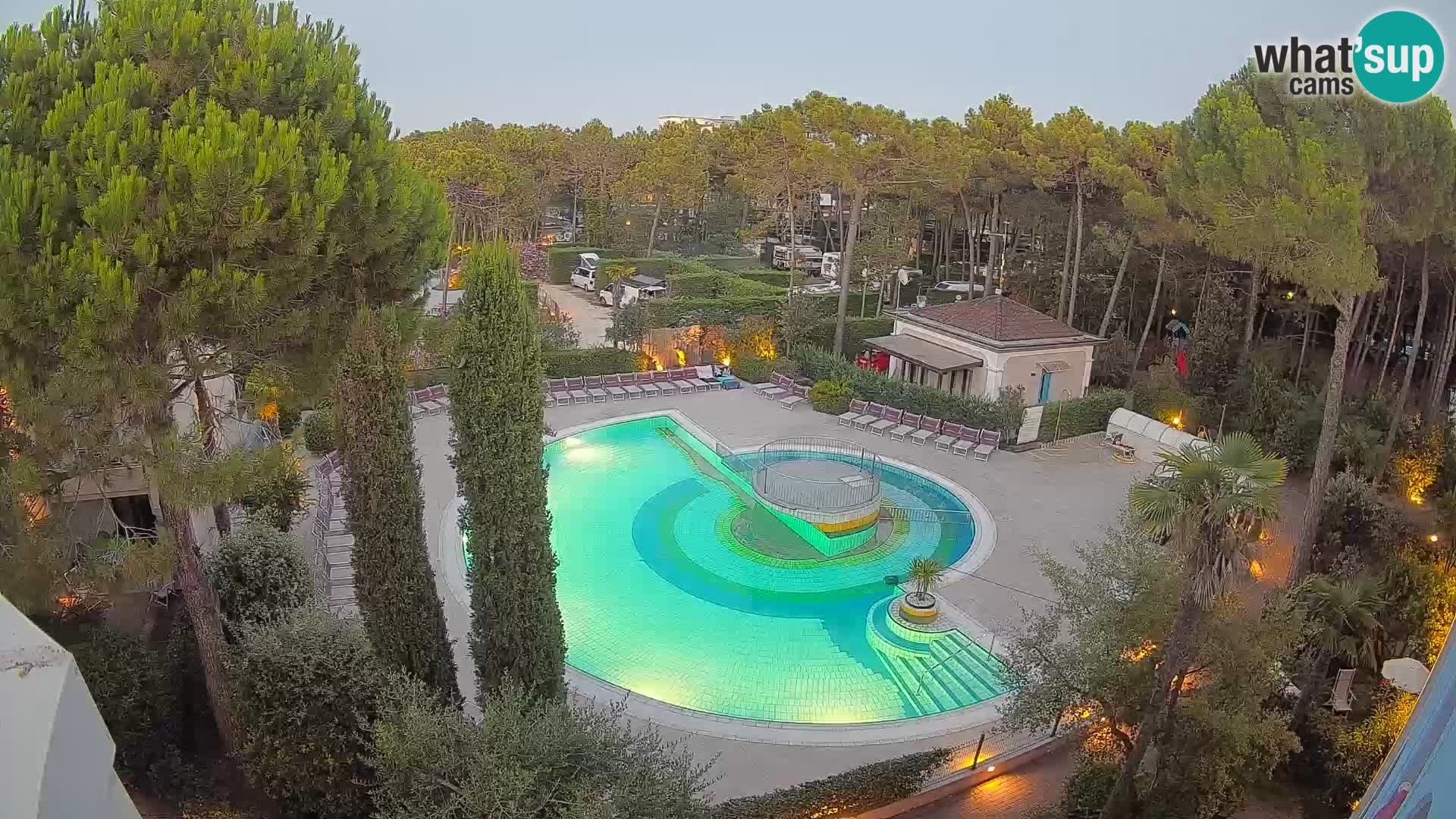 Villaggio Mare Blu Pool LIVE-Webcam Bibione Pineda – Italien