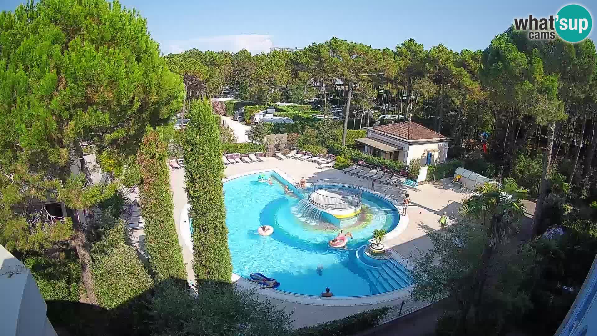 Villaggio Mare Blu Pool LIVE-Webcam Bibione Pineda – Italien