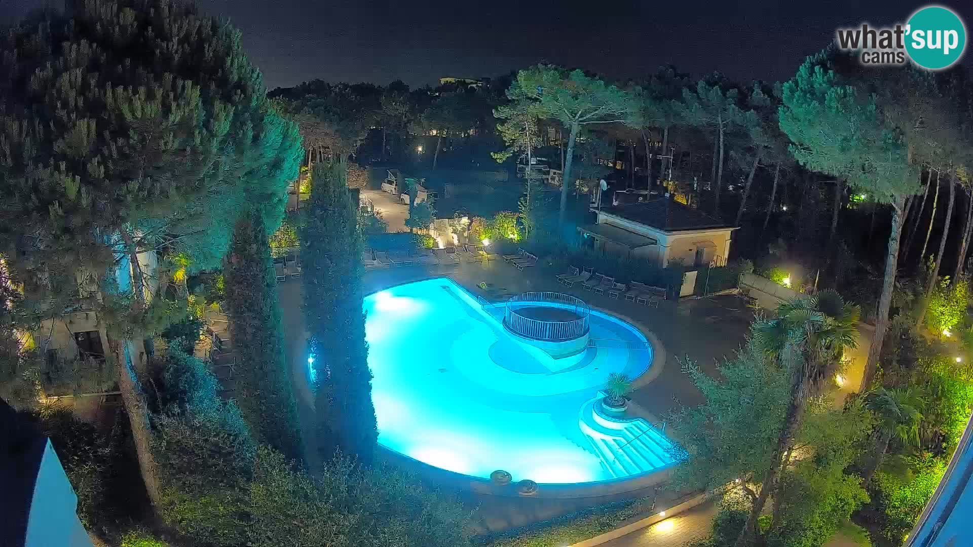 Piscina Villaggio Mare Blu EN VIVO webcam Bibione Pineda – Italia
