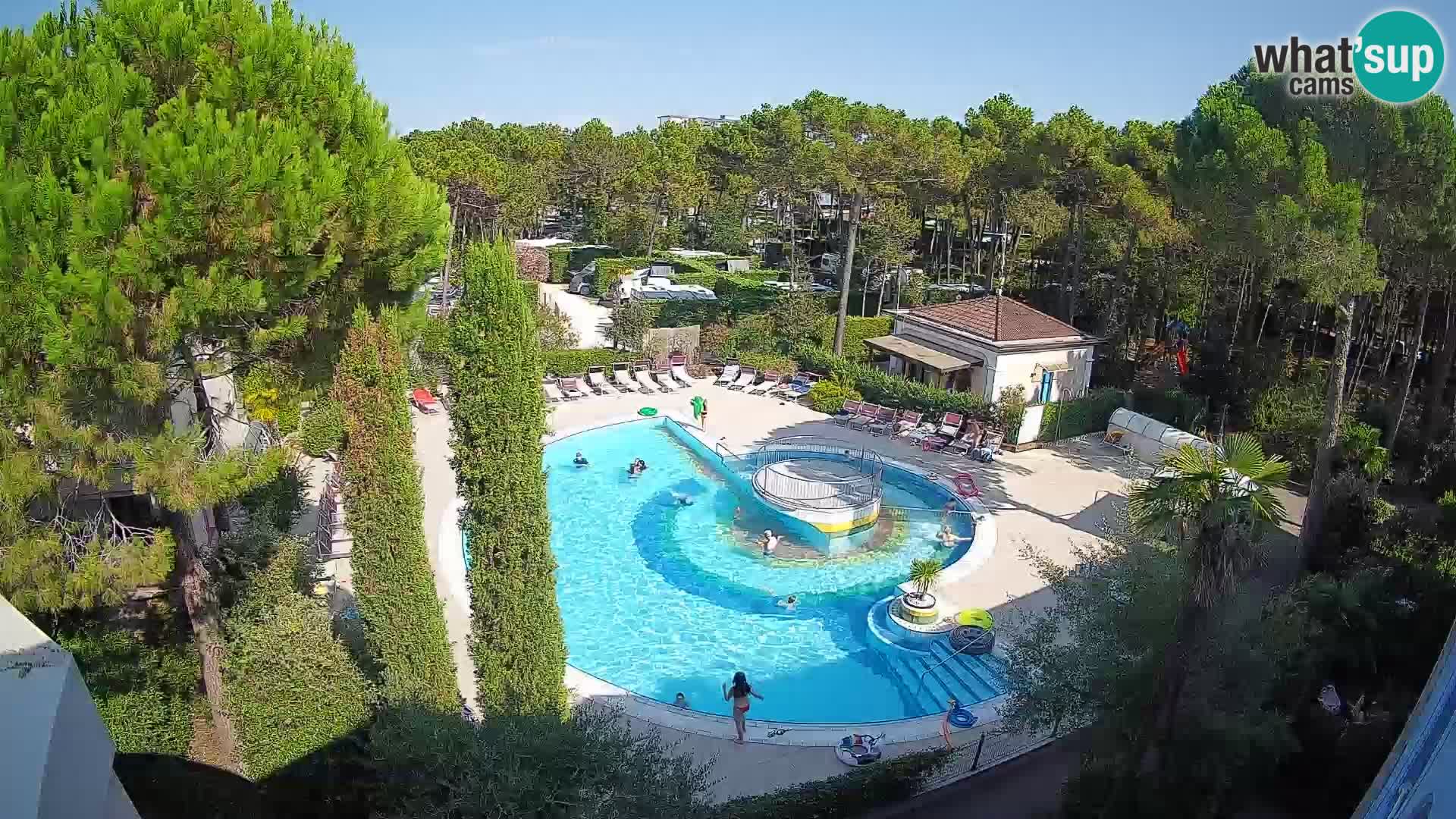 Villaggio Mare Blu Pool LIVE-Webcam Bibione Pineda – Italien
