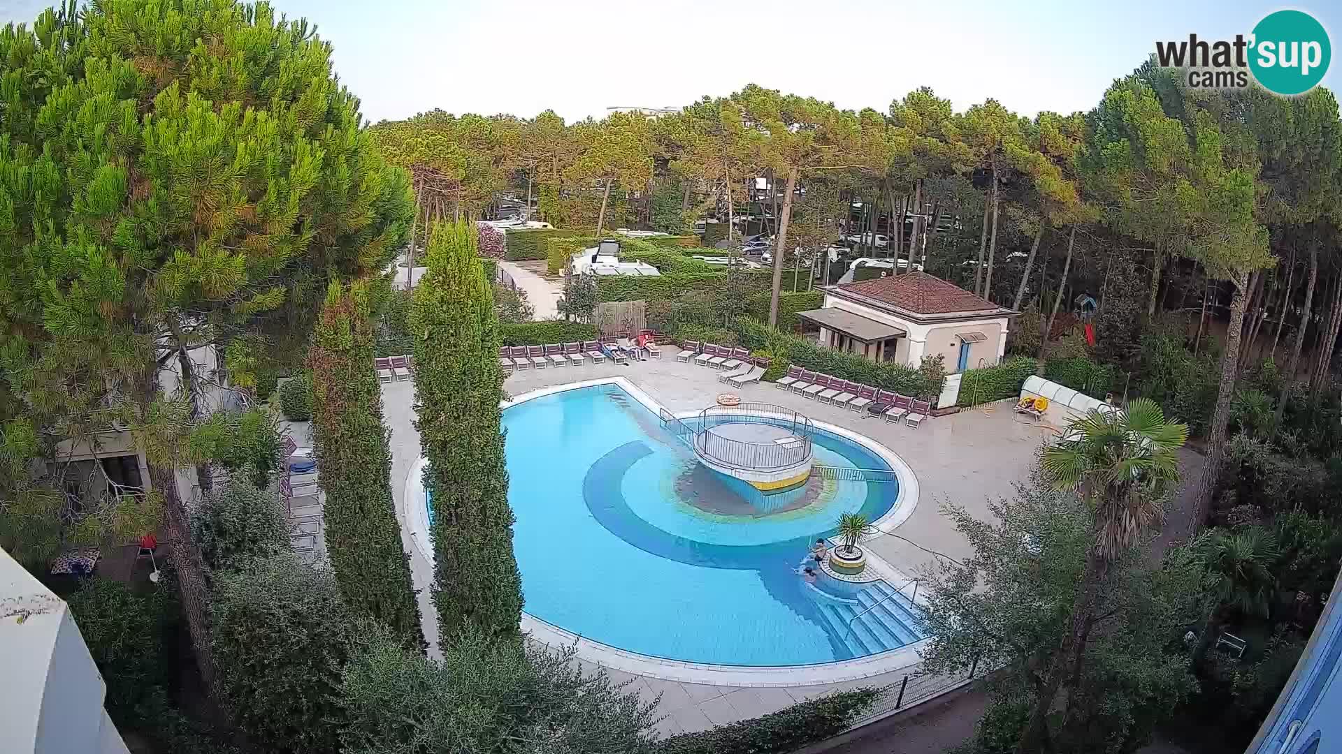 Villaggio Mare Blu pool LIVE webcam Bibione Pineda – Italy