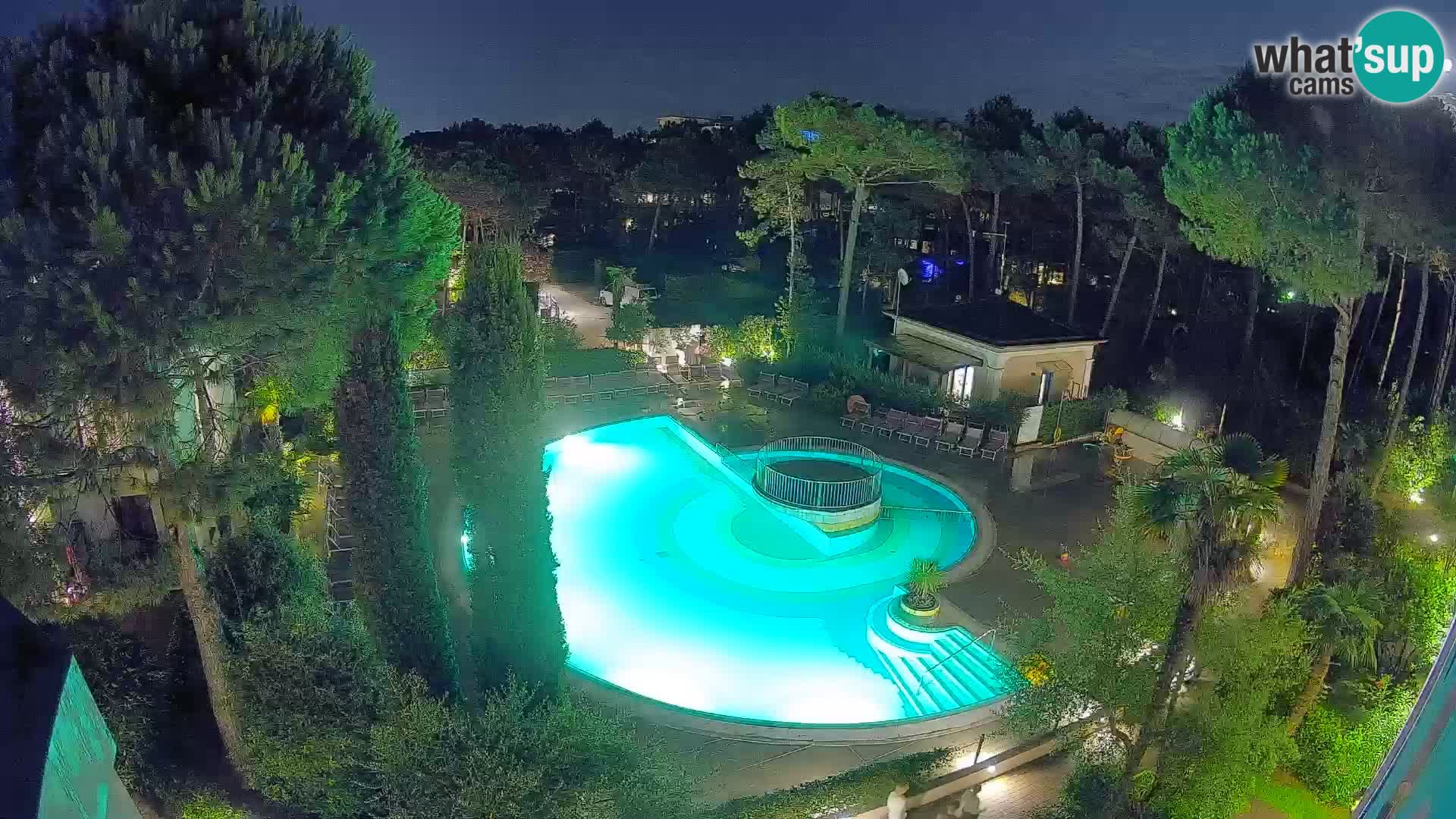 Villaggio Mare Blu pool LIVE webcam Bibione Pineda – Italy