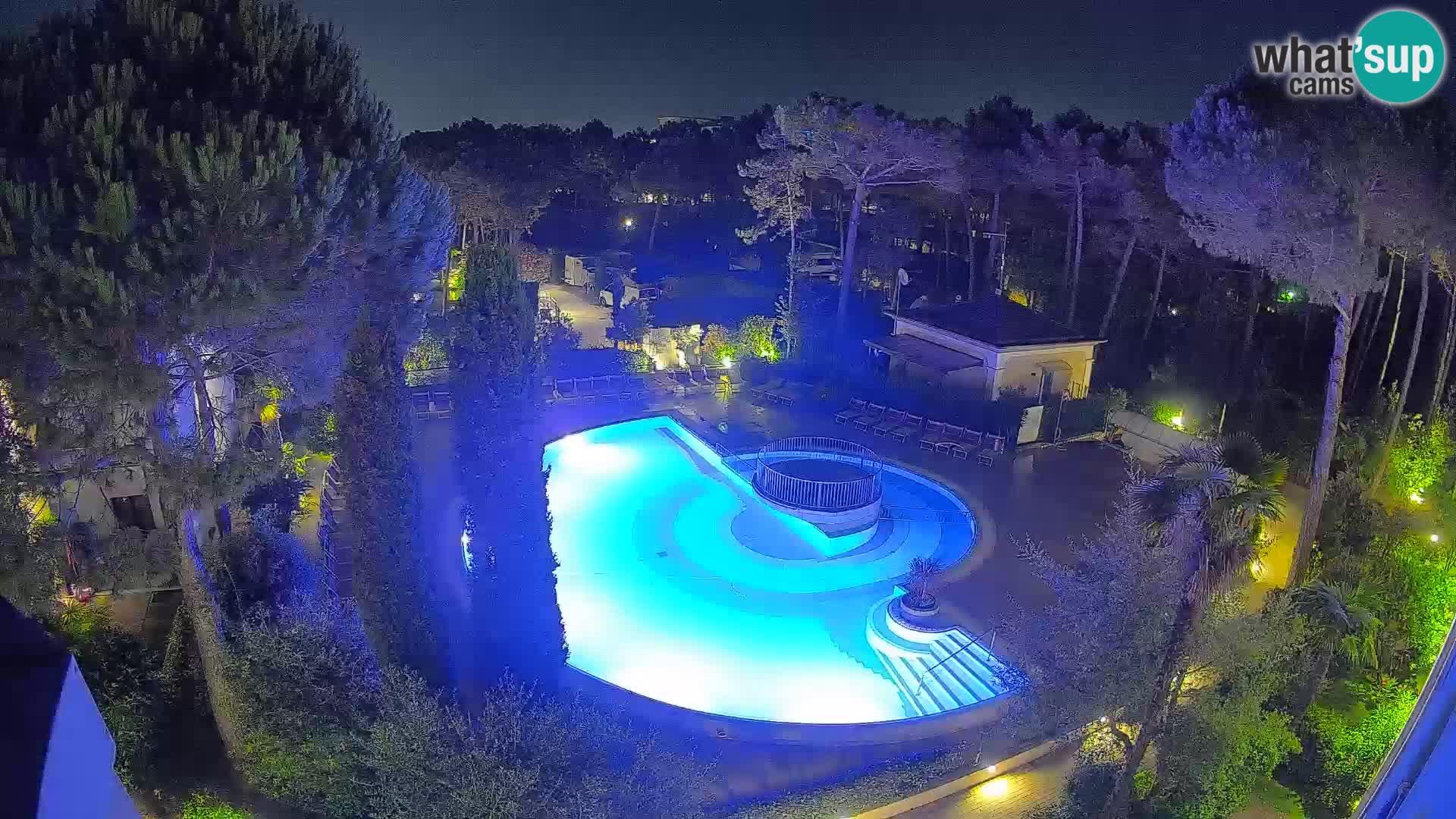 Villaggio Mare Blu pool LIVE webcam Bibione Pineda – Italy