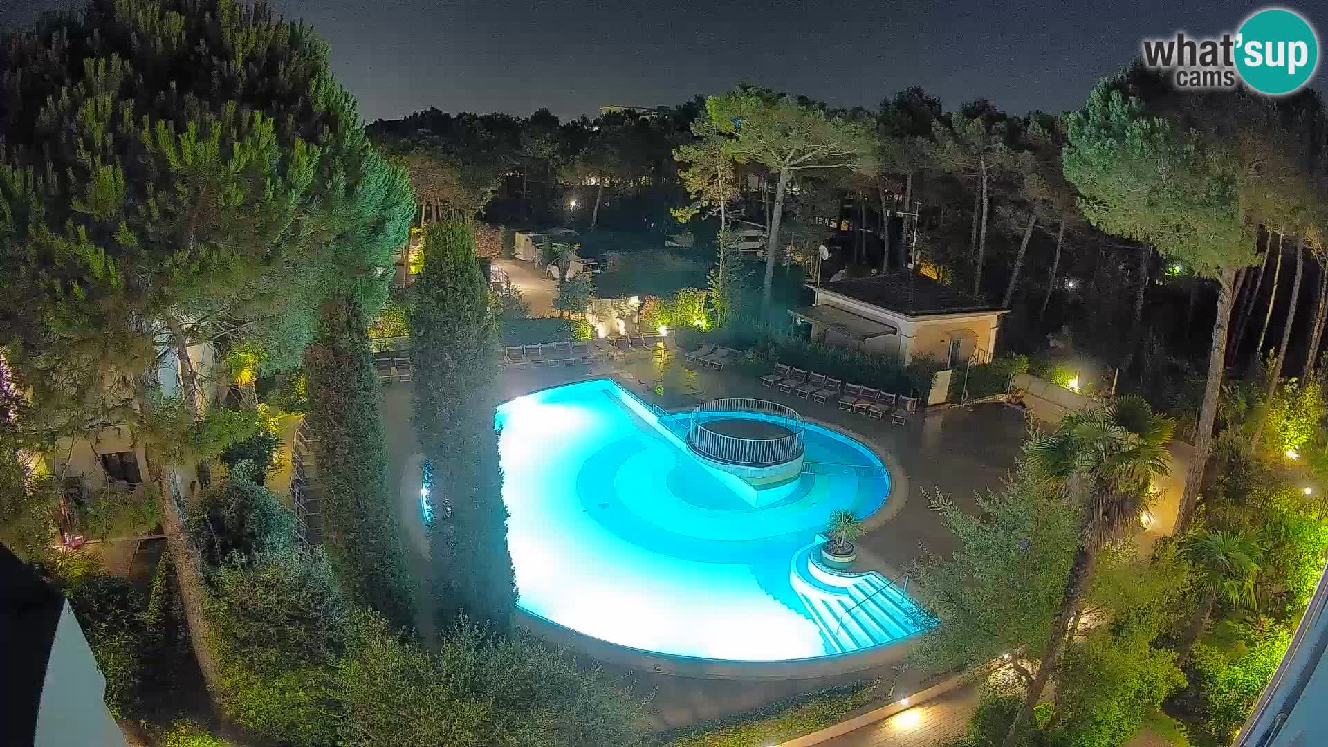 Villaggio Mare Blu pool LIVE webcam Bibione Pineda – Italy