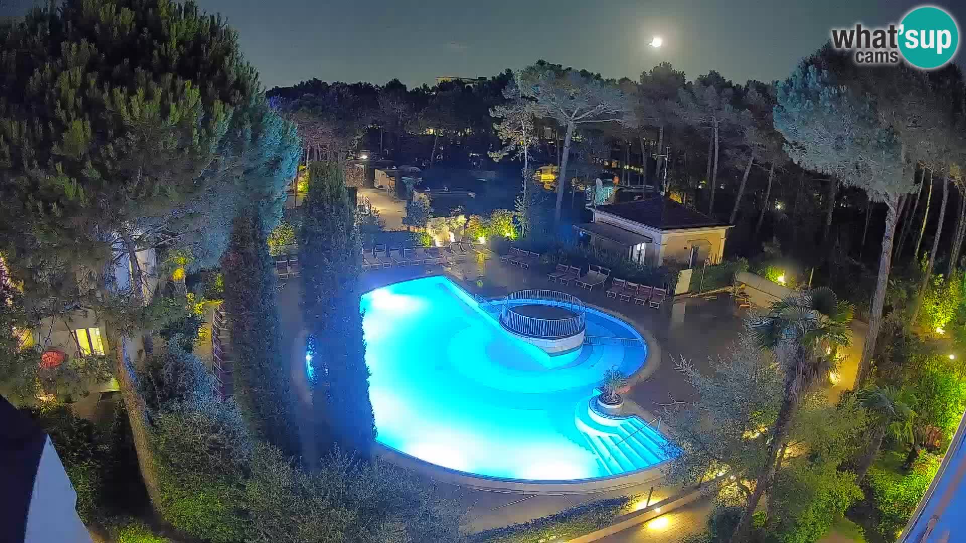 Piscina Villaggio Mare Blu webcam LIVE Bibione Pineda – Italia