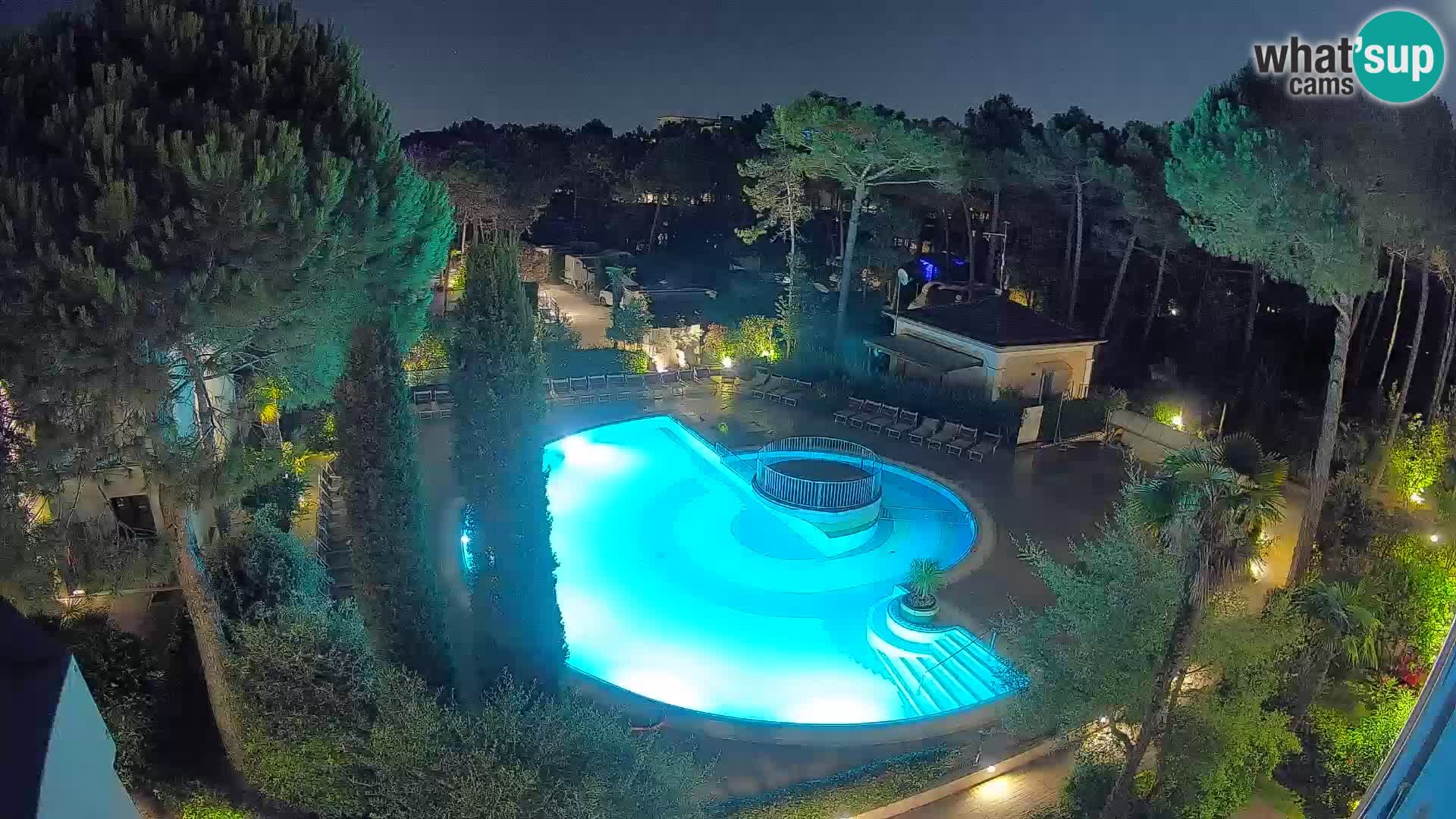 Villaggio Mare Blu pool LIVE webcam Bibione Pineda – Italy