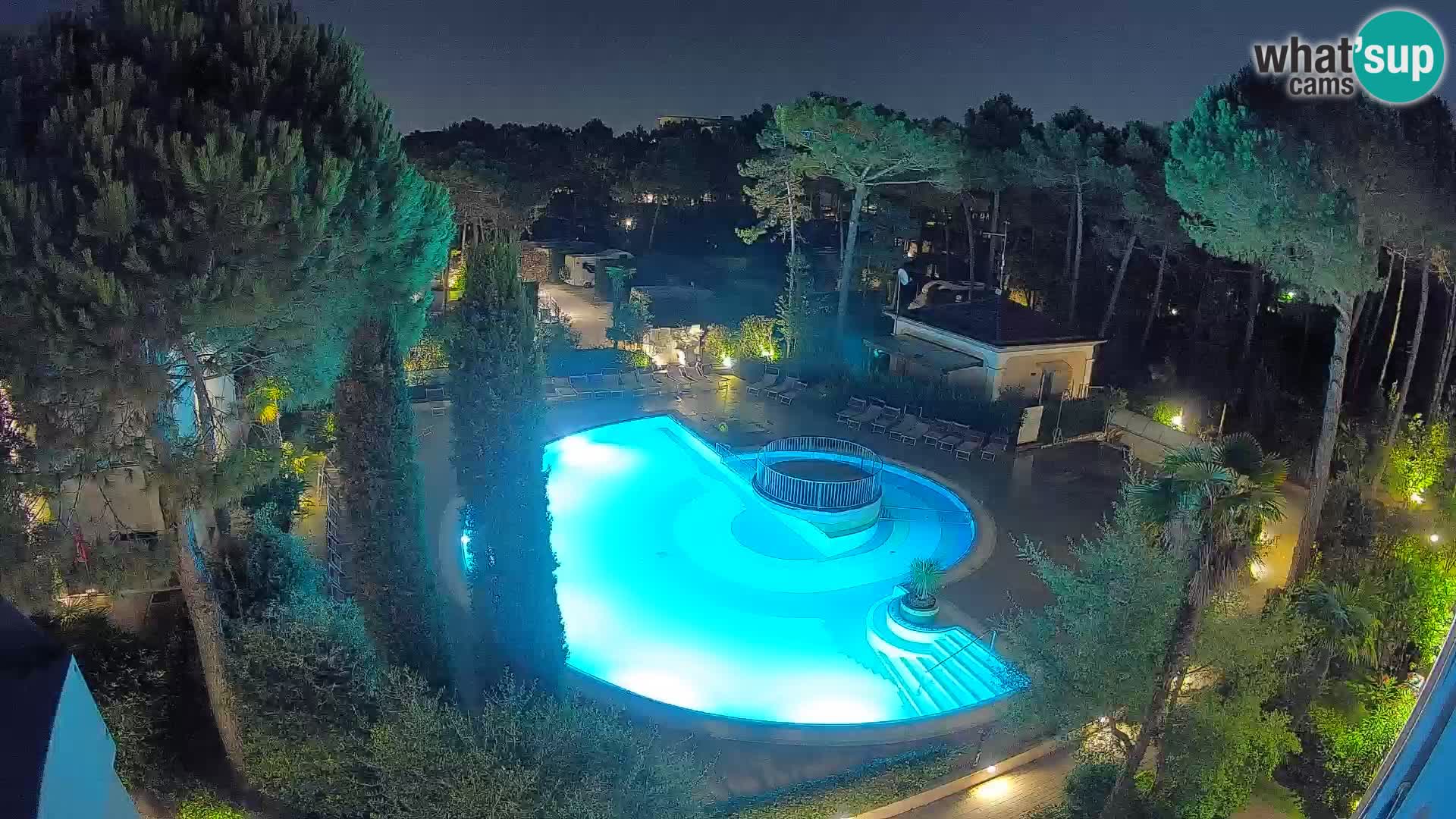 Piscina Villaggio Mare Blu webcam LIVE Bibione Pineda – Italia
