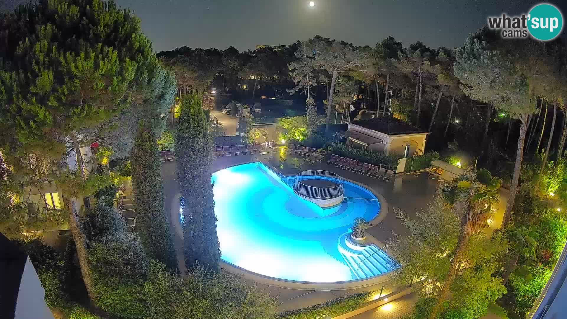Villaggio Mare Blu pool LIVE webcam Bibione Pineda – Italy