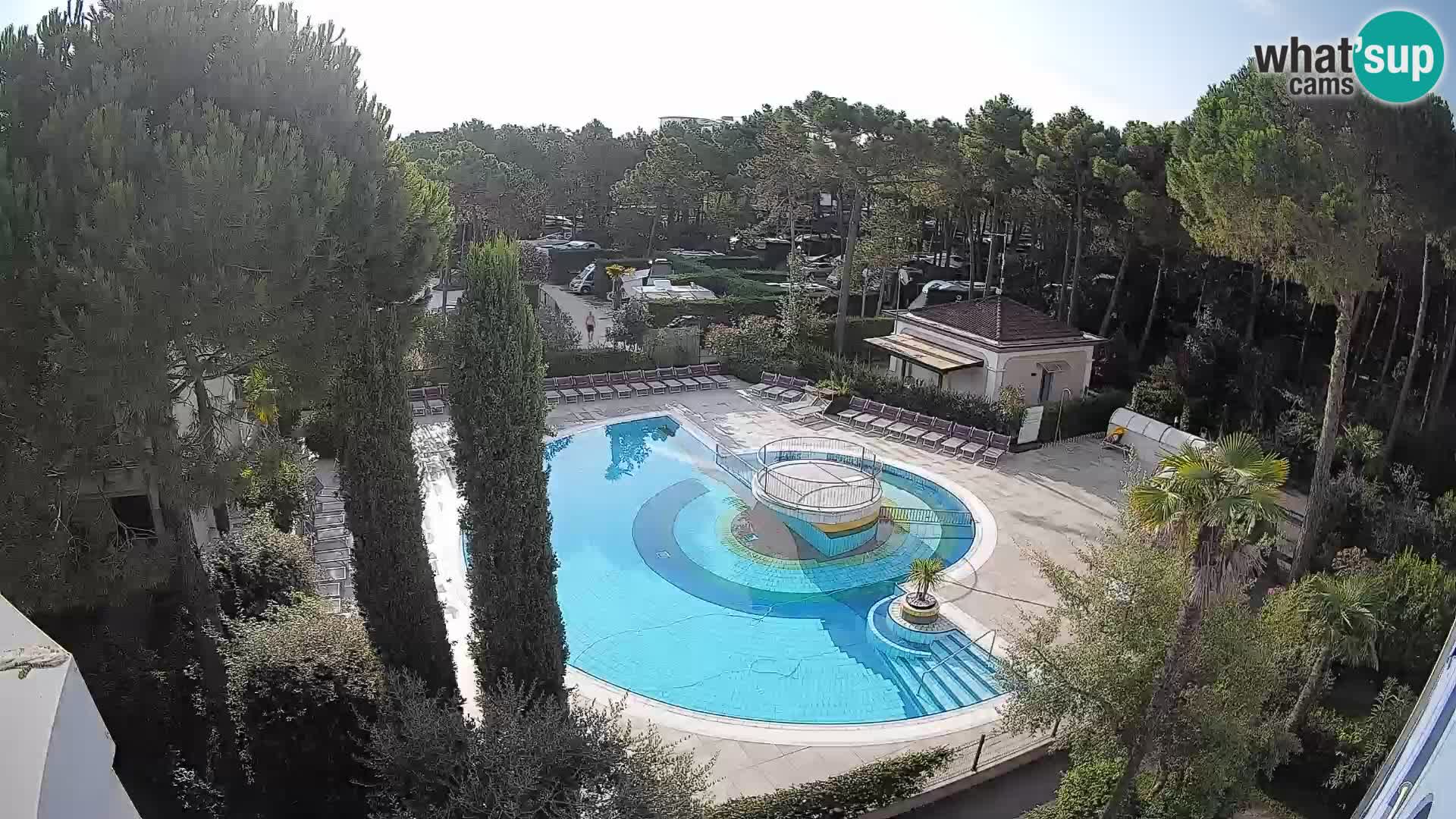 Villaggio Mare Blu pool LIVE webcam Bibione Pineda – Italy