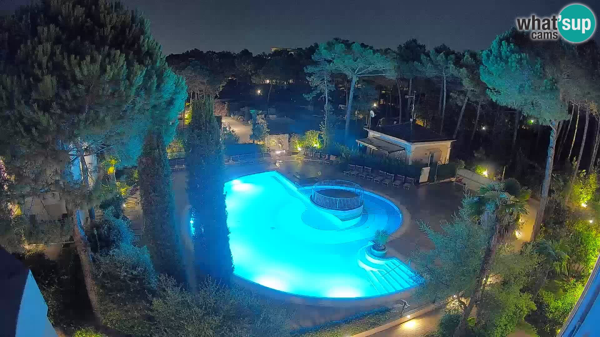 Piscina Villaggio Mare Blu webcam LIVE Bibione Pineda – Italia