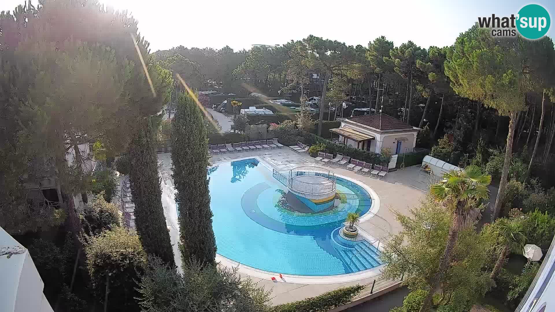 Villaggio Mare Blu Pool LIVE-Webcam Bibione Pineda – Italien