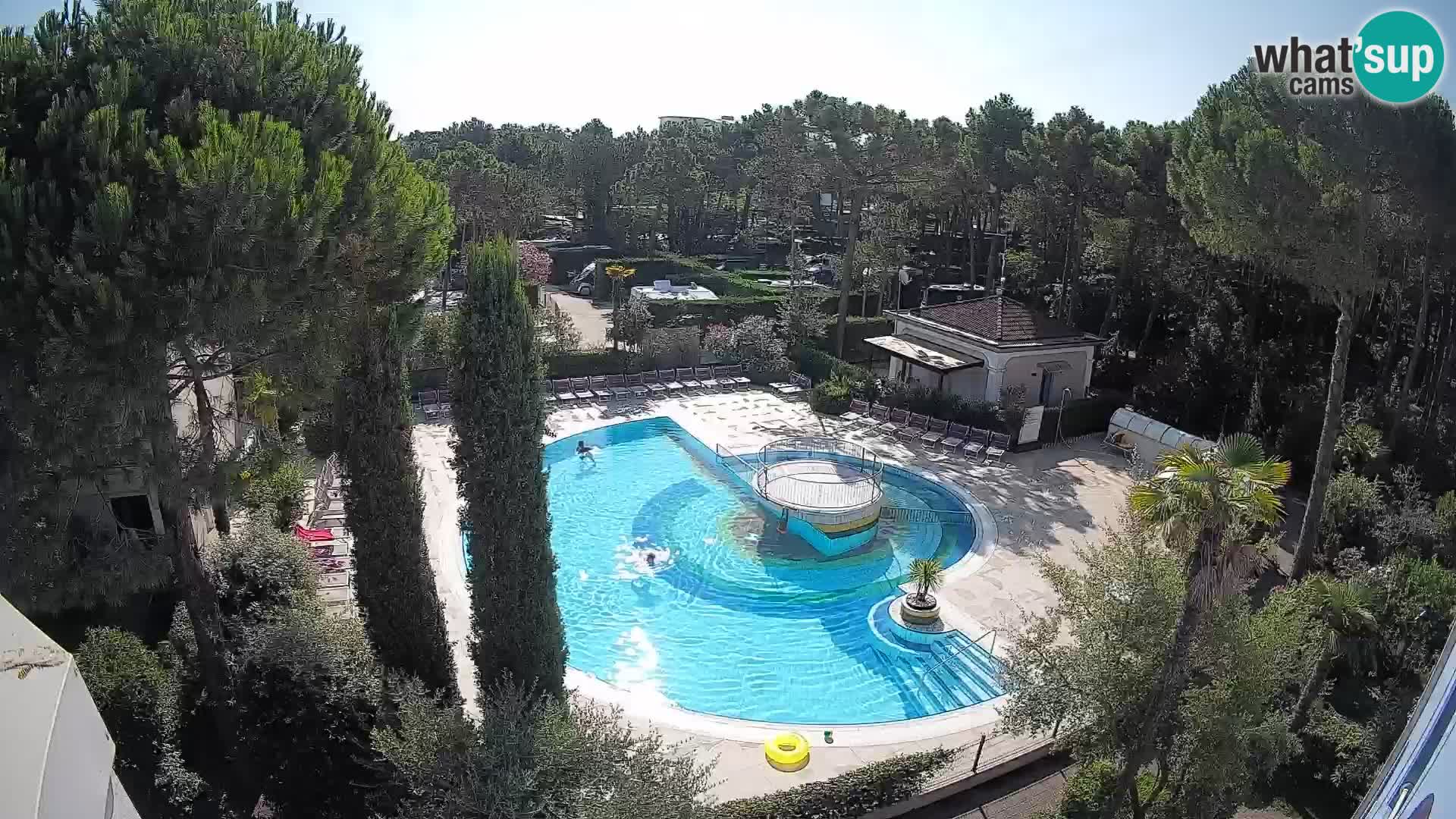 Villaggio Mare Blu Pool LIVE-Webcam Bibione Pineda – Italien