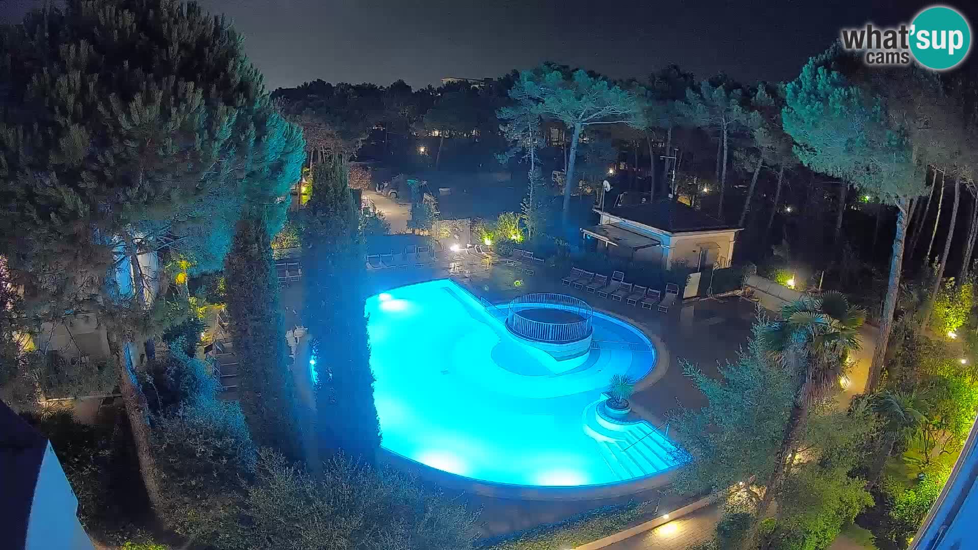 Villaggio Mare Blu piscine LIVE webcam Bibione Pineda – Italie