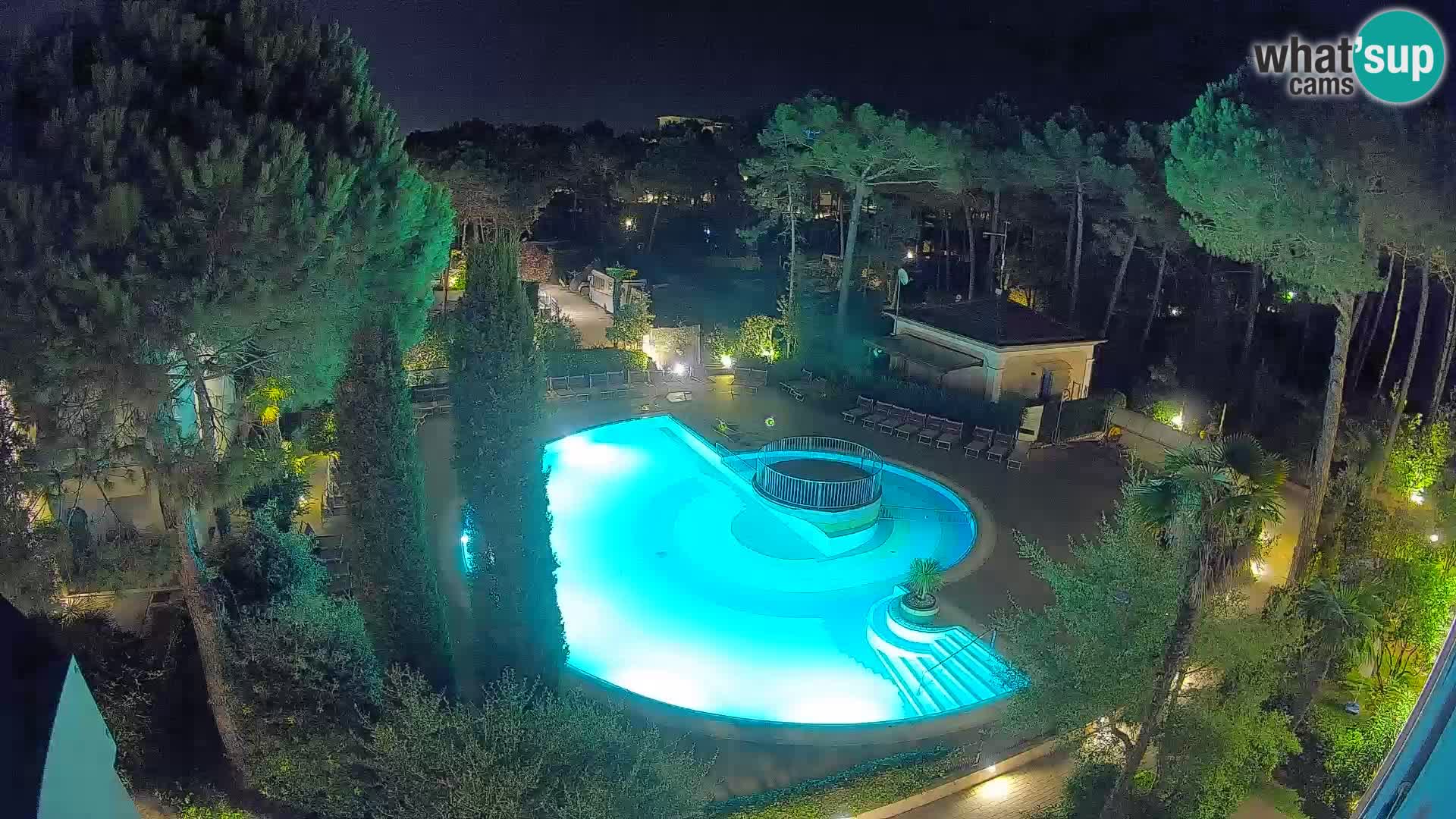 Piscina Villaggio Mare Blu webcam LIVE Bibione Pineda – Italia
