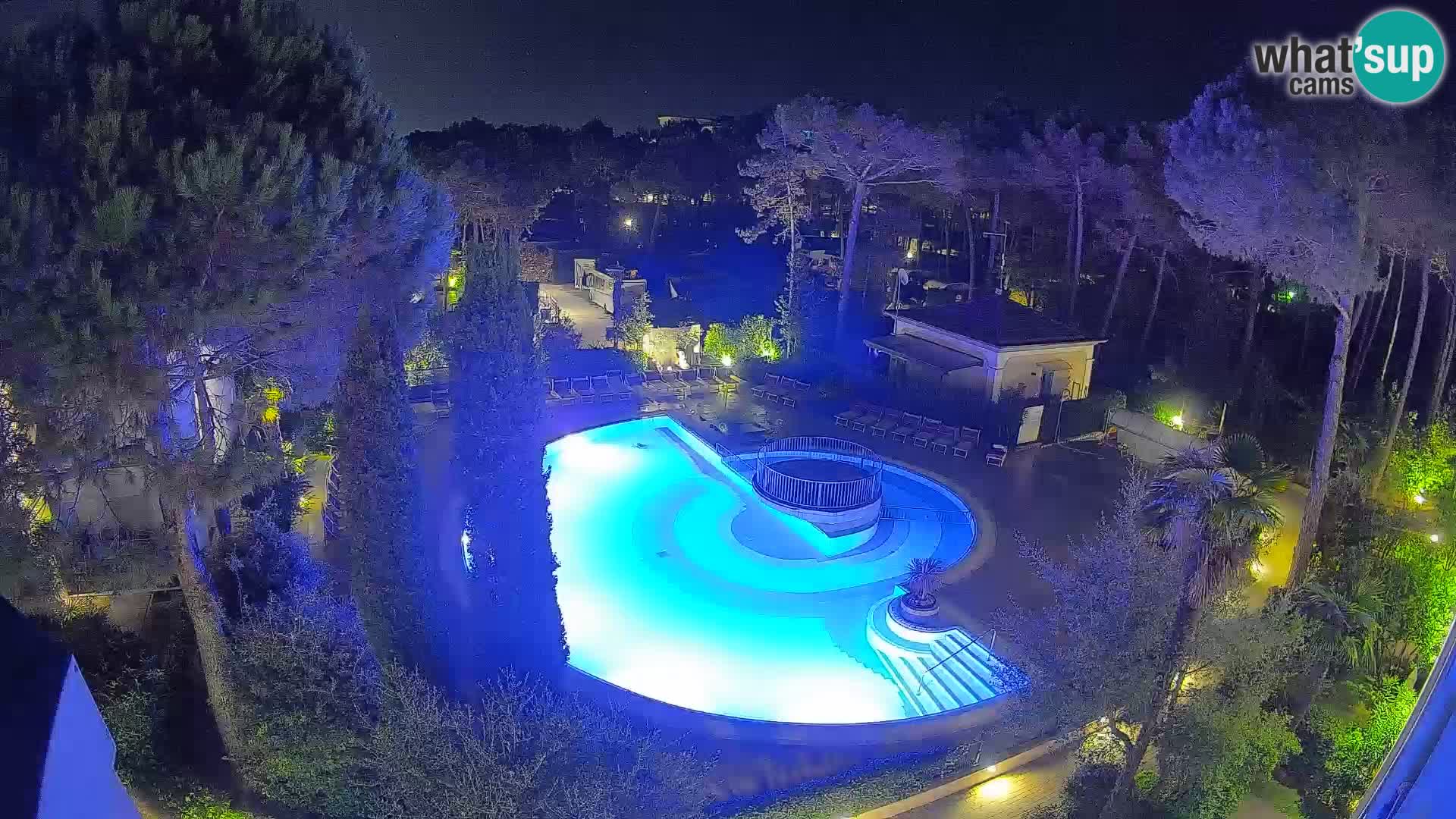 Villaggio Mare Blu piscine LIVE webcam Bibione Pineda – Italie