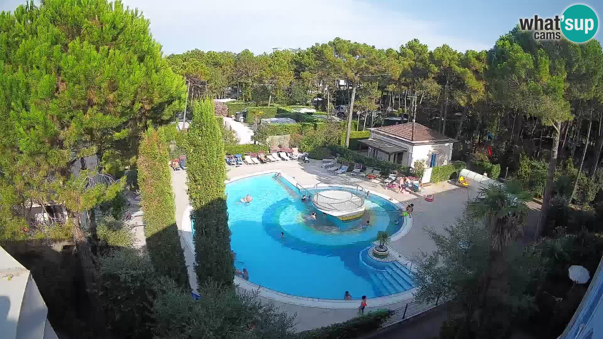 Villaggio Mare Blu Pool LIVE-Webcam Bibione Pineda – Italien
