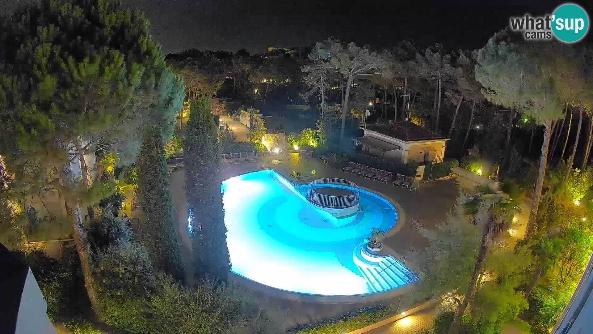 Piscina Villaggio Mare Blu EN VIVO webcam Bibione Pineda – Italia